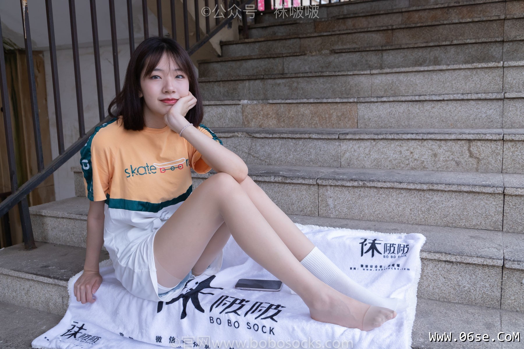 图片[73]-BoBoSocks袜啵啵 No.069 小甜豆-vans板鞋、白棉袜、肉丝[135P]-六色网