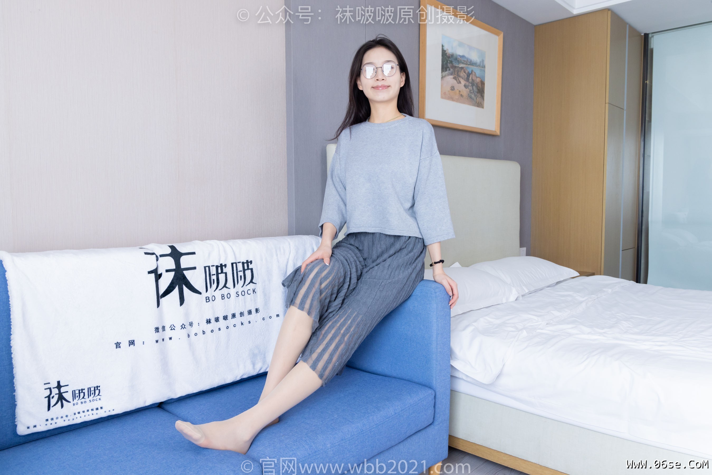图片[119]-BoBoSocks袜啵啵 No.358 芝士 -平底鞋、板鞋、肉丝、厚黑丝[150P]-六色网
