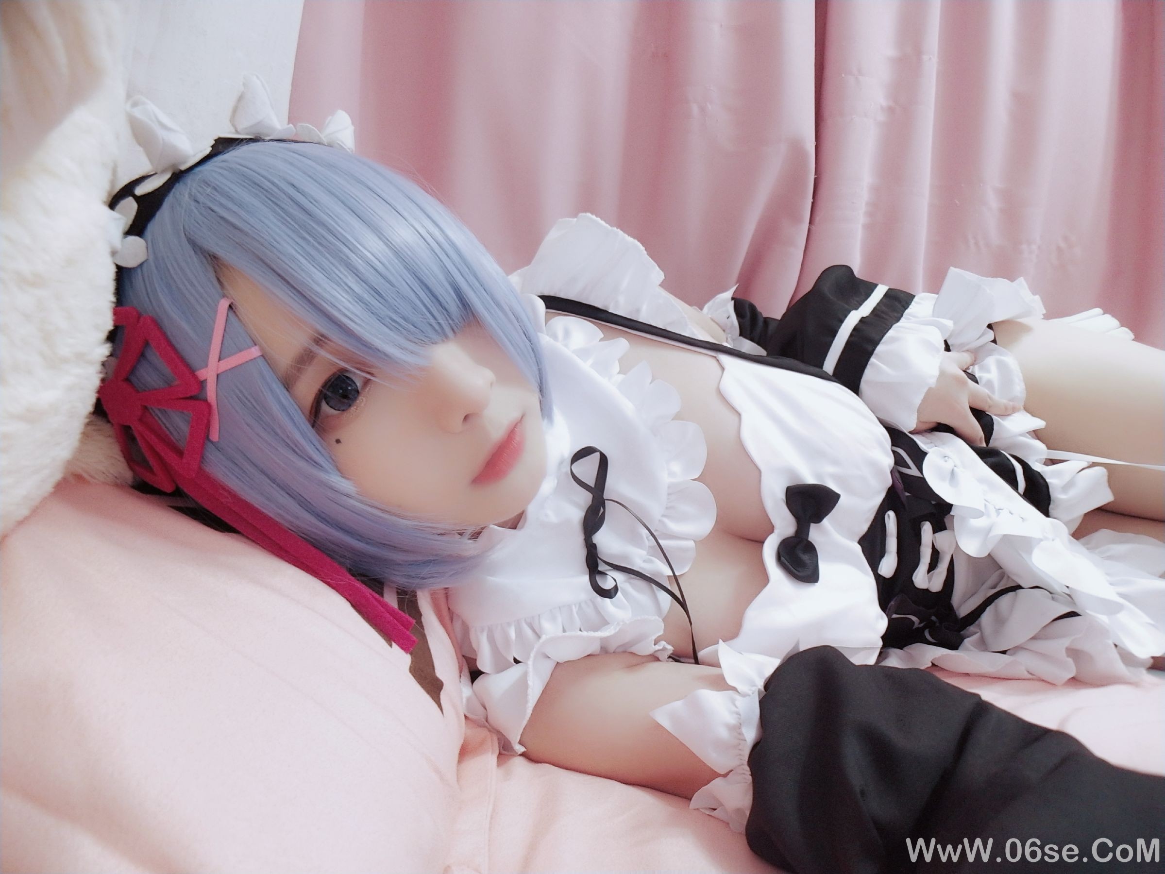 图片[13]-二次元美女古川kagura 蕾姆女仆[33P]-六色网