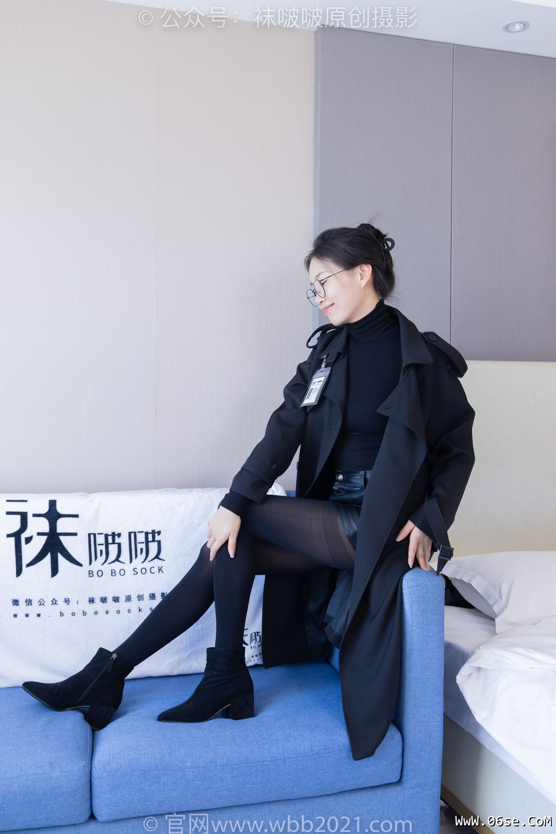 图片[52]-BoBoSocks袜啵啵 No.365 芝士 -短靴、平底鞋、厚黑丝、厚灰丝[140P]-六色网