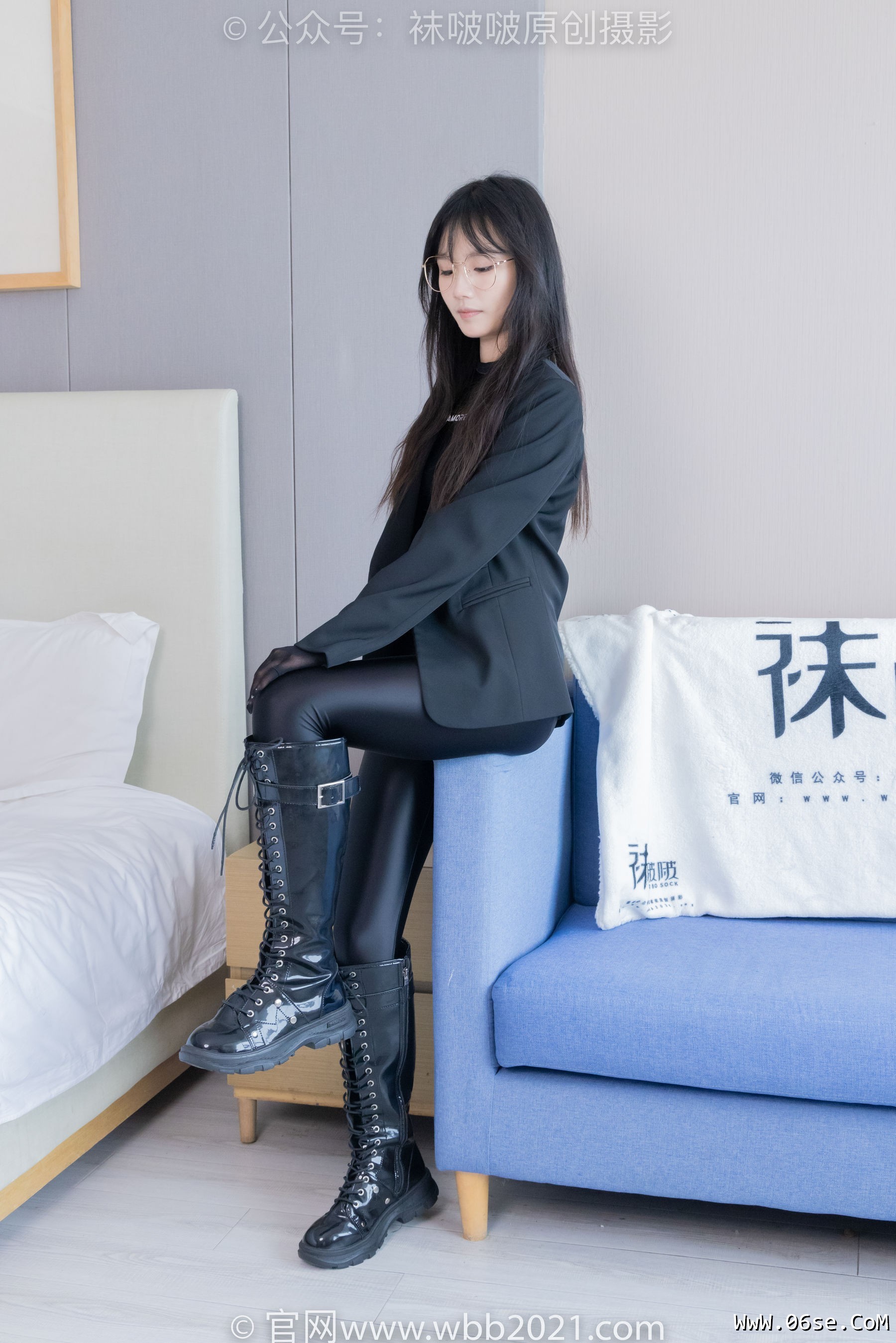 图片[35]-BoBoSocks袜啵啵 No.423 甜甜圈 -长靴、黑丝、连体衣裤里丝[145P]-六色网