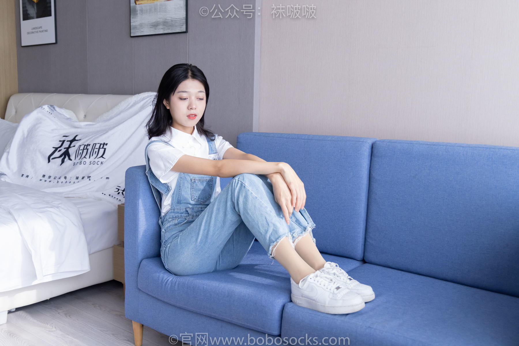 图片[27]-BoBoSocks袜啵啵 No.034 瑶瑶-空军一号板鞋、特旧厚肉丝[131P]-六色网