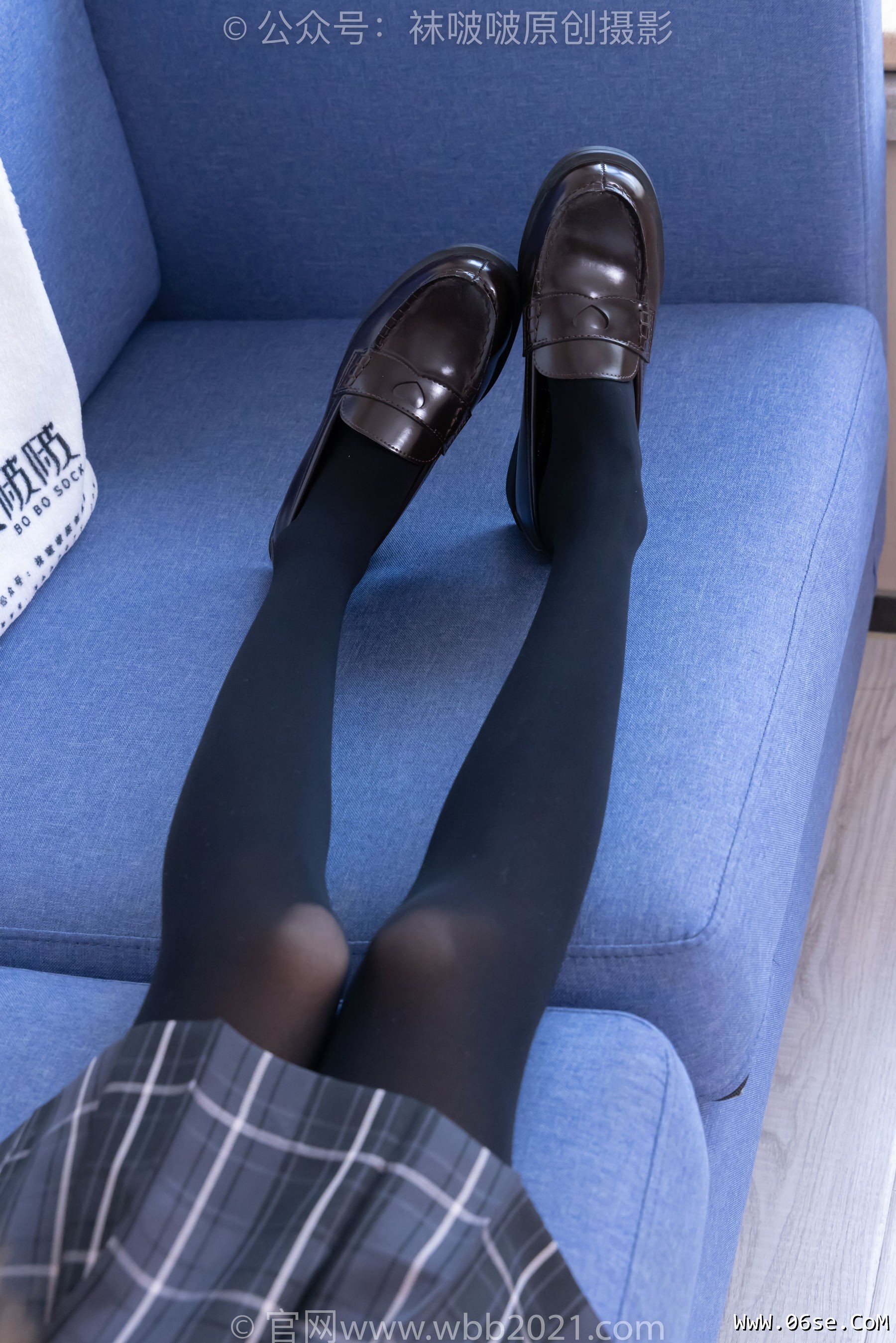 图片[110]-BoBoSocks袜啵啵 No.432 稚予 -皮鞋、厚黑丝、jk制服[184P]-六色网