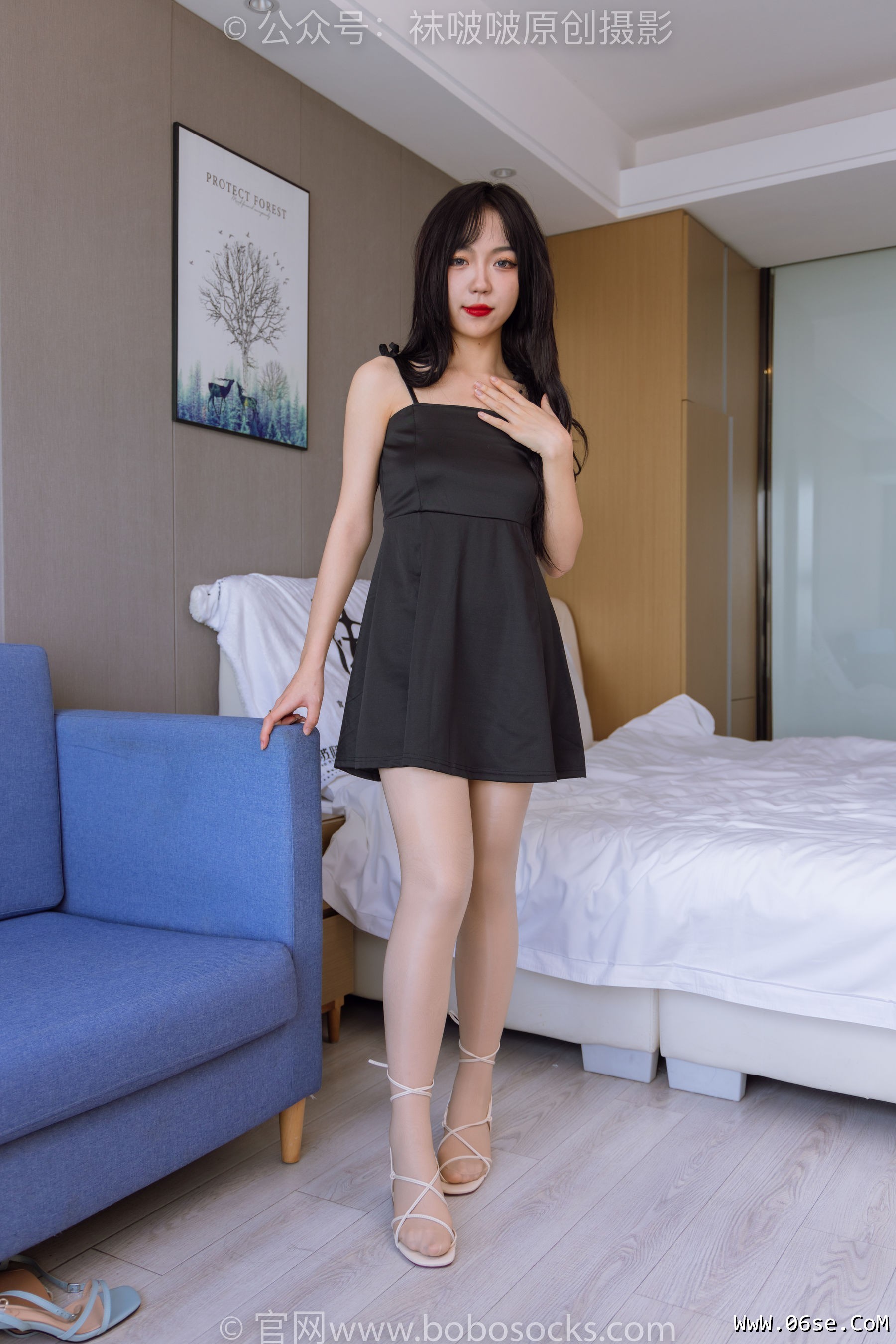 图片[111]-BoBoSocks袜啵啵 No.170 周周-两双高跟凉鞋、油亮肉丝、厚肉丝、两双丝袜叠穿[158P]-六色网