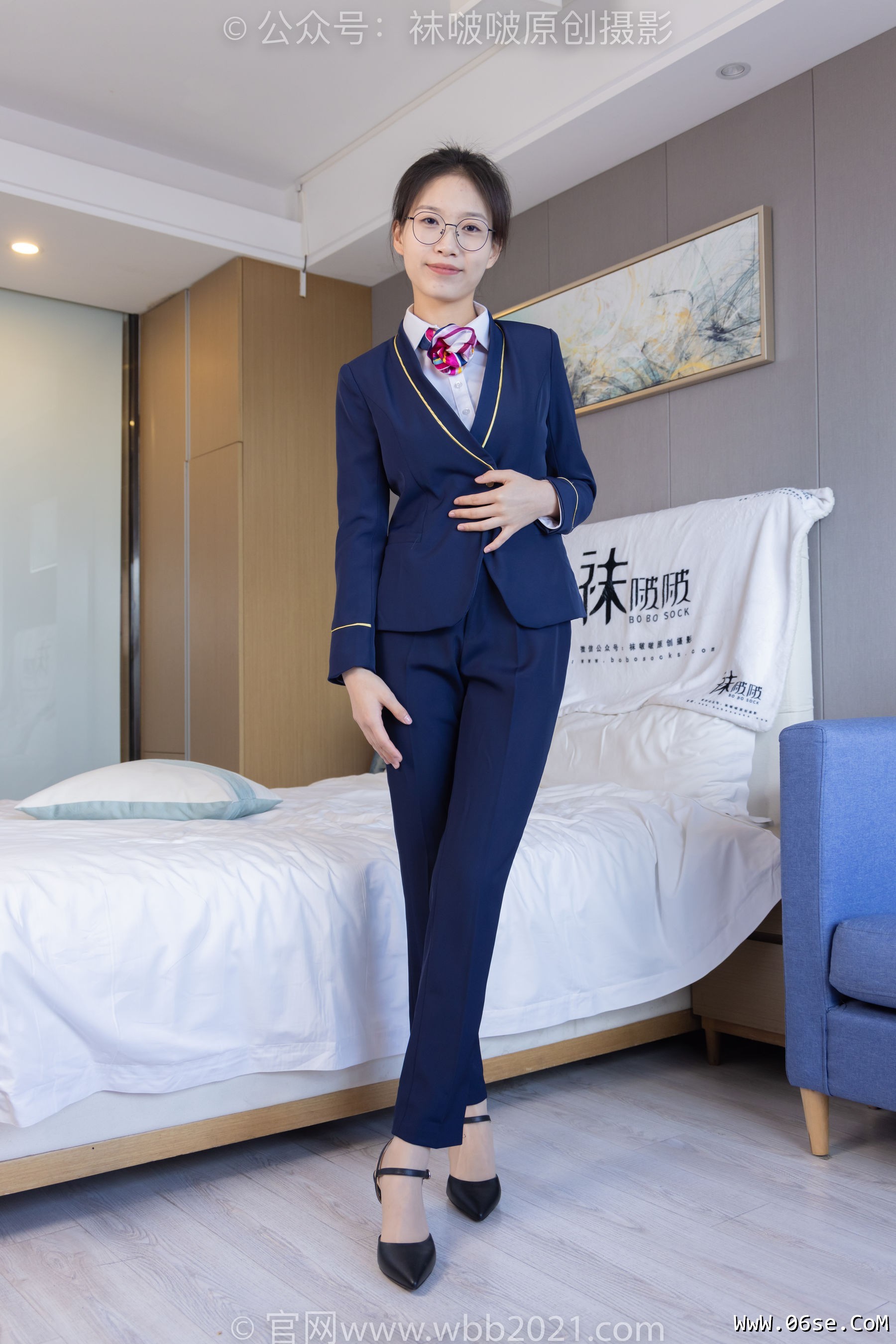 图片[59]-BoBoSocks袜啵啵 No.401 芝士 -高跟鞋、肉丝、裸足[145P]-六色网