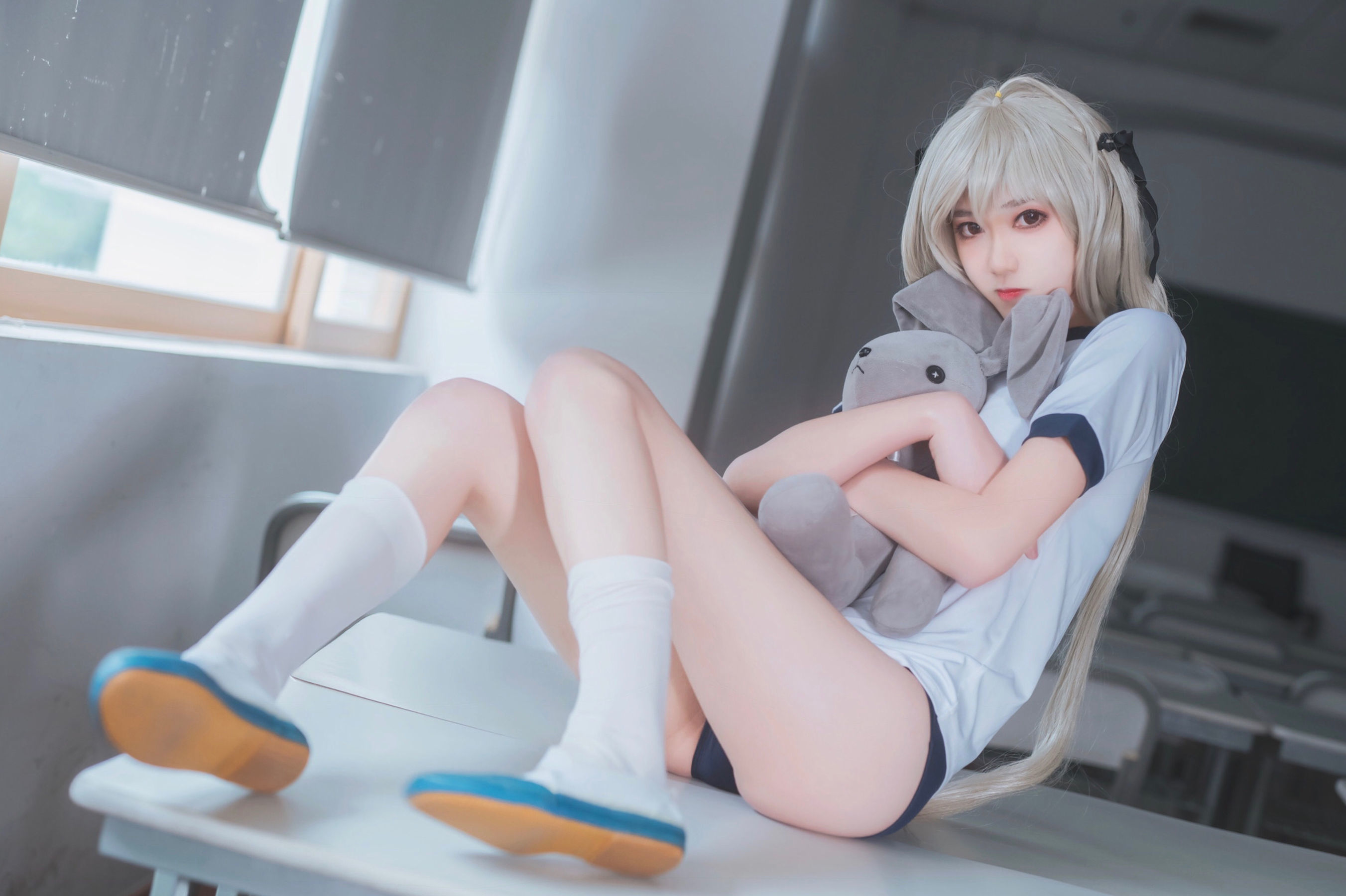 图片[13]-动漫博主南桃Momoko 春日野穹体操服[28P]-六色网