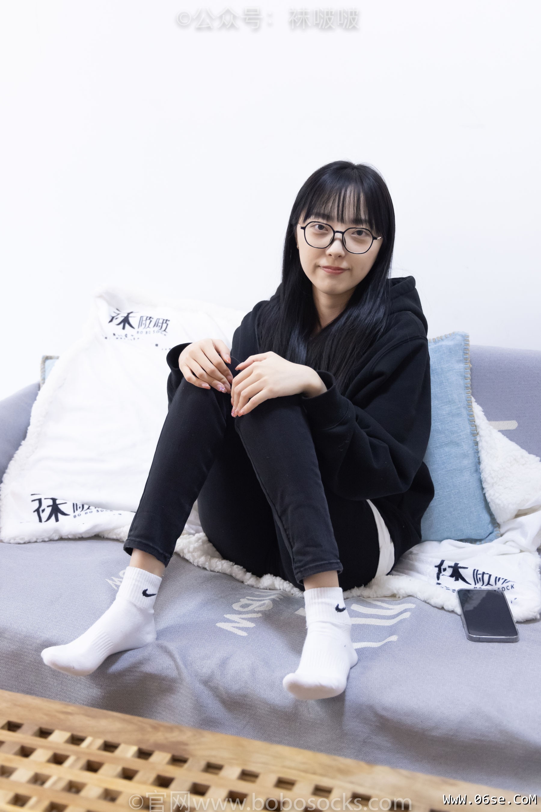 图片[67]-BoBoSocks袜啵啵 No.061 稚予-短靴、白棉袜、裸足[145P]-六色网