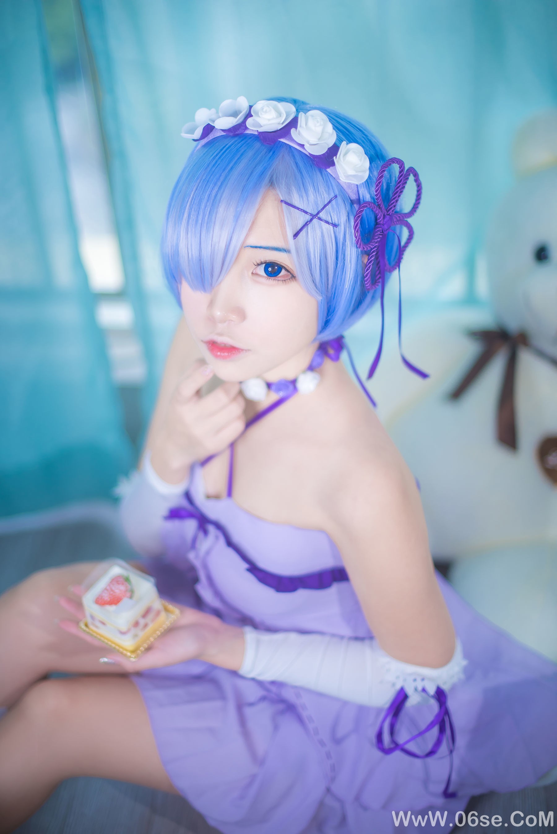 图片[40]-人气Coser二佐Nisa 蕾姆[42P]-六色网