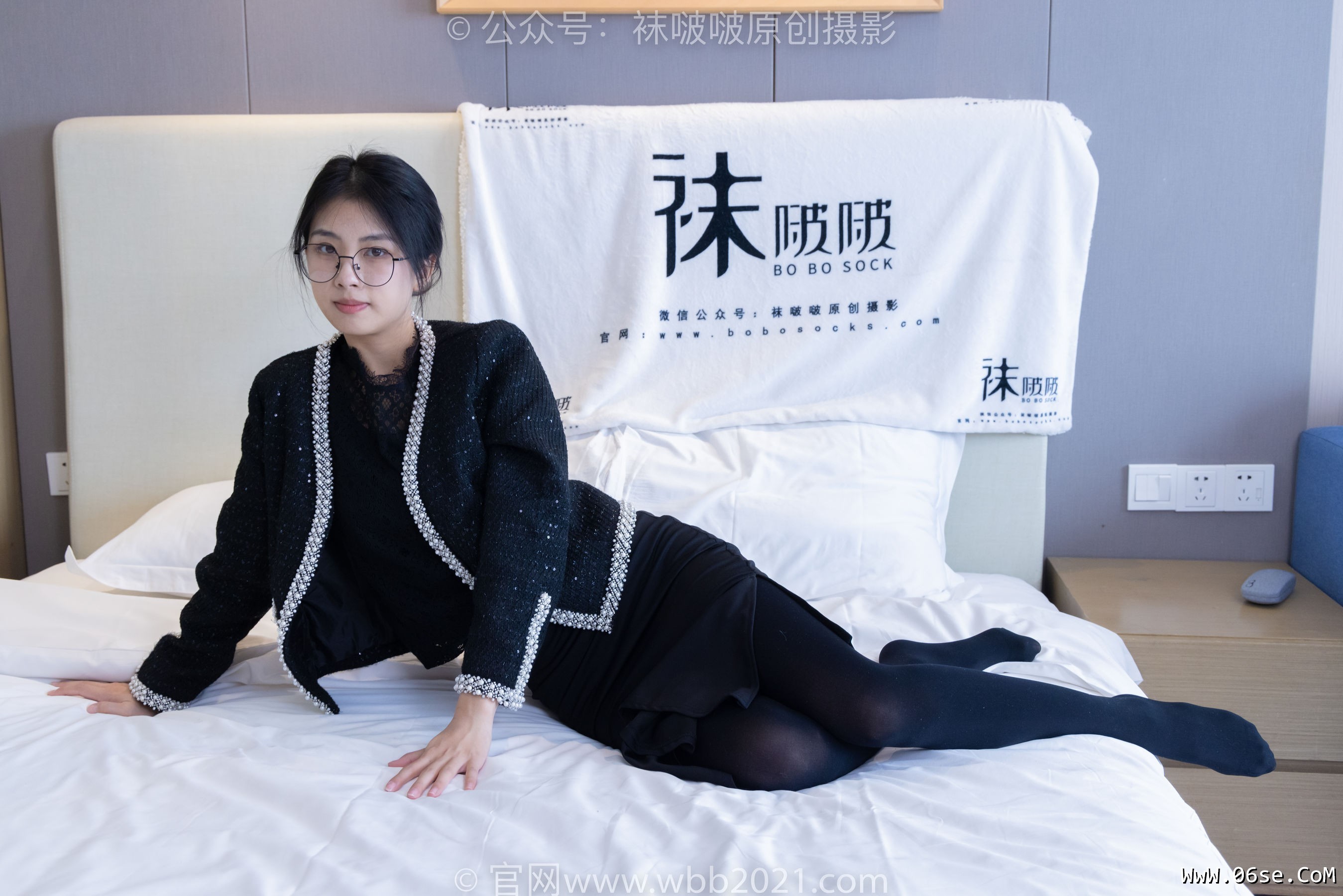 图片[47]-BoBoSocks袜啵啵 No.378 奶油 -短靴、运动鞋、厚黑丝、厚灰丝[190P]-六色网