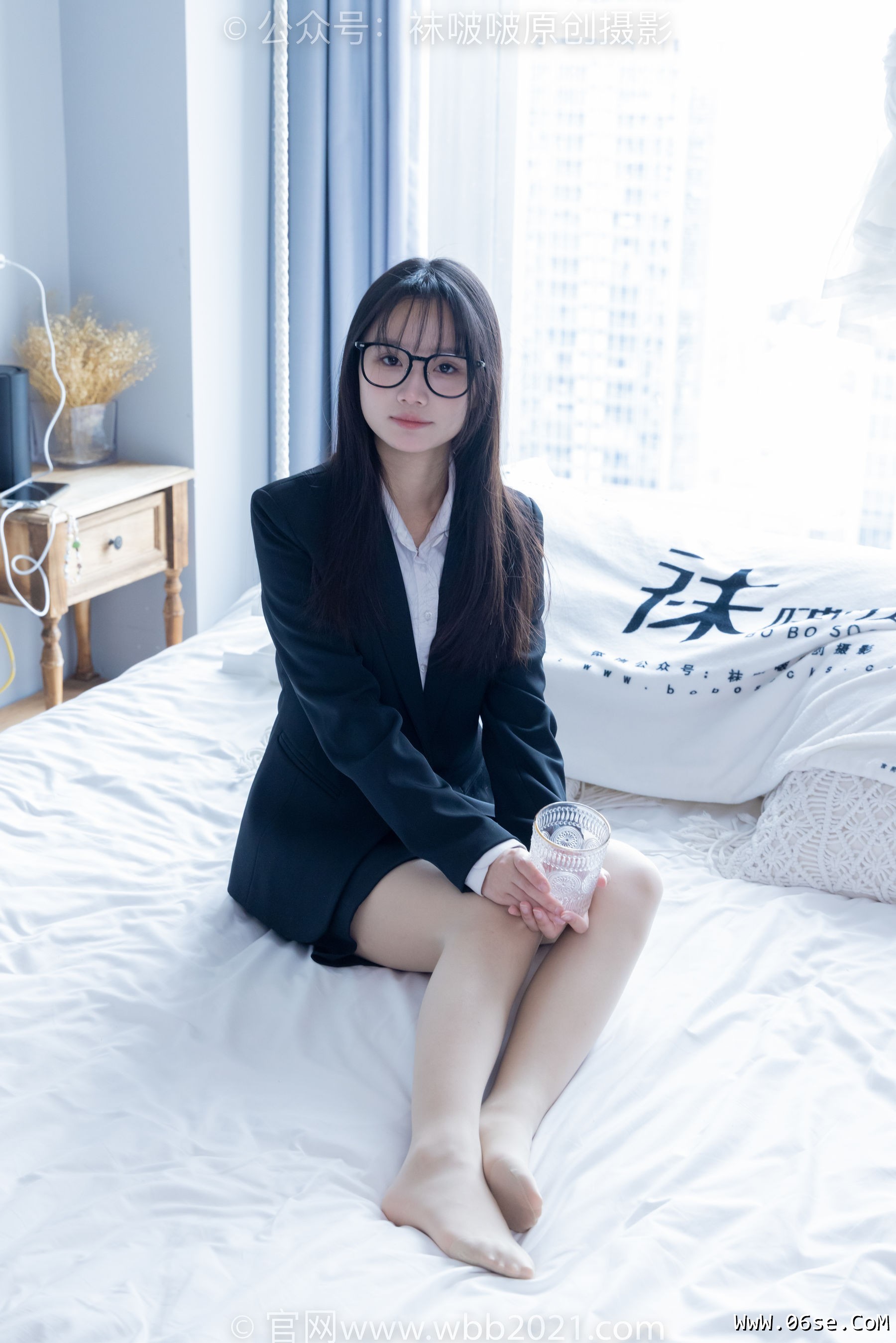 图片[113]-BoBoSocks袜啵啵 No.338 甜甜圈 -高跟鞋、肉丝、ol风[150P]-六色网