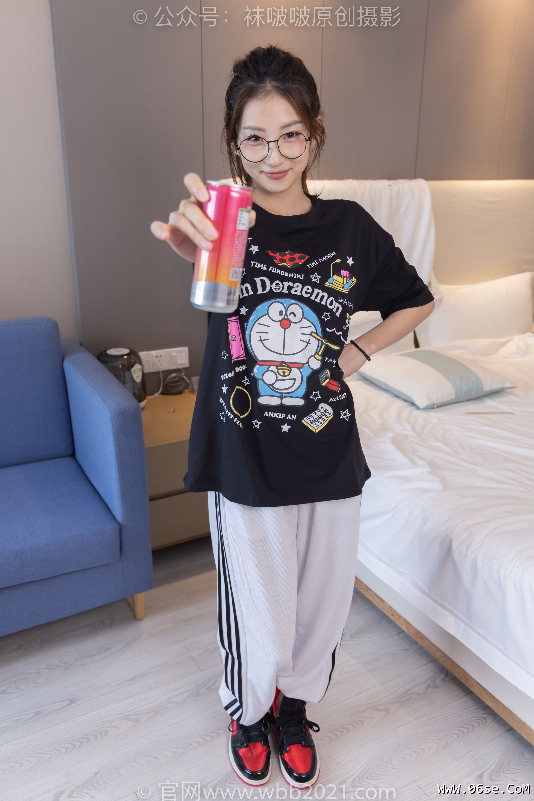 图片[122]-BoBoSocks袜啵啵 No.382 小沫 -板鞋、白棉袜[143P]-六色网