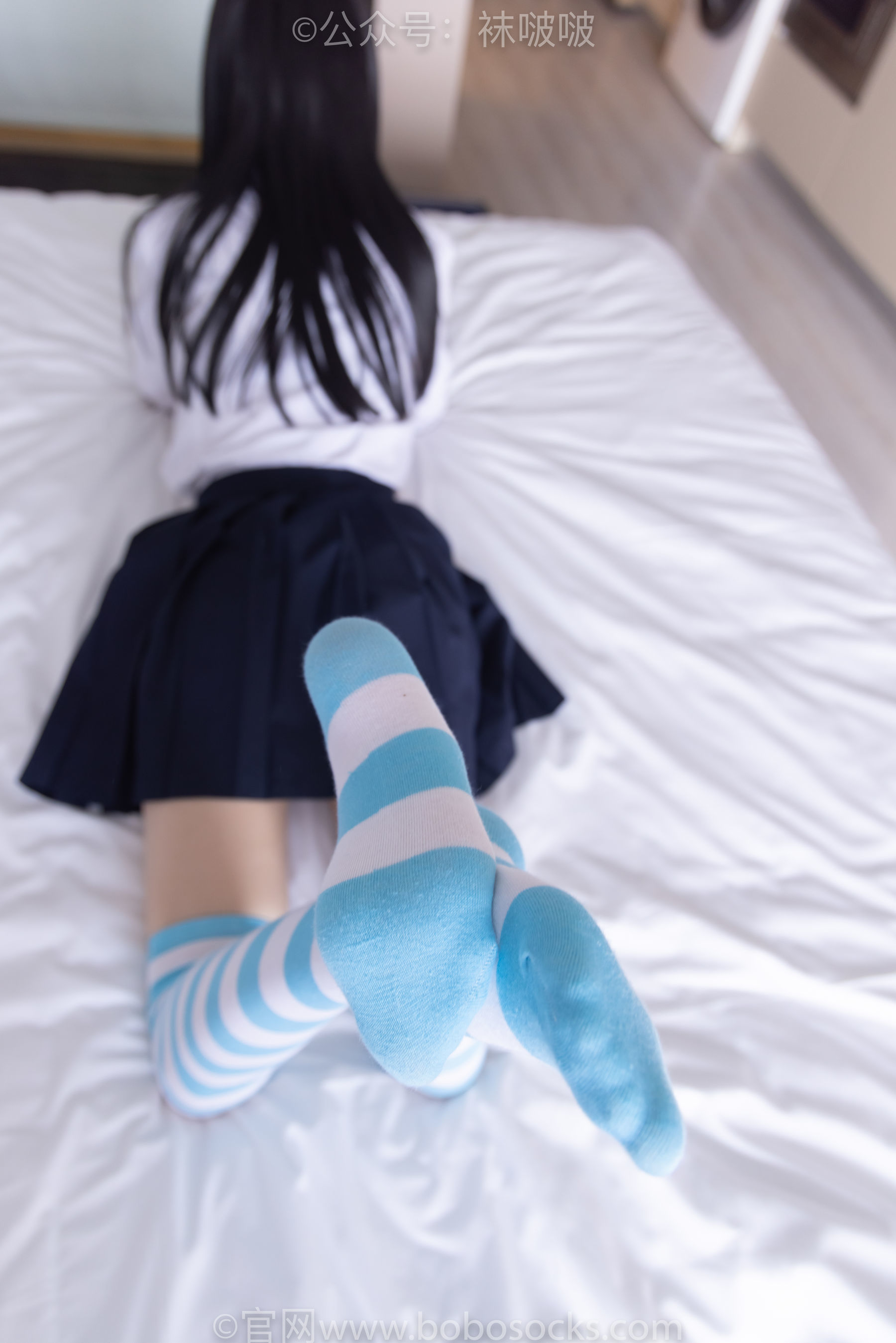 图片[131]-BoBoSocks袜啵啵 No.070 稚予-皮鞋、拖鞋、过膝袜、白棉袜[148P]-六色网