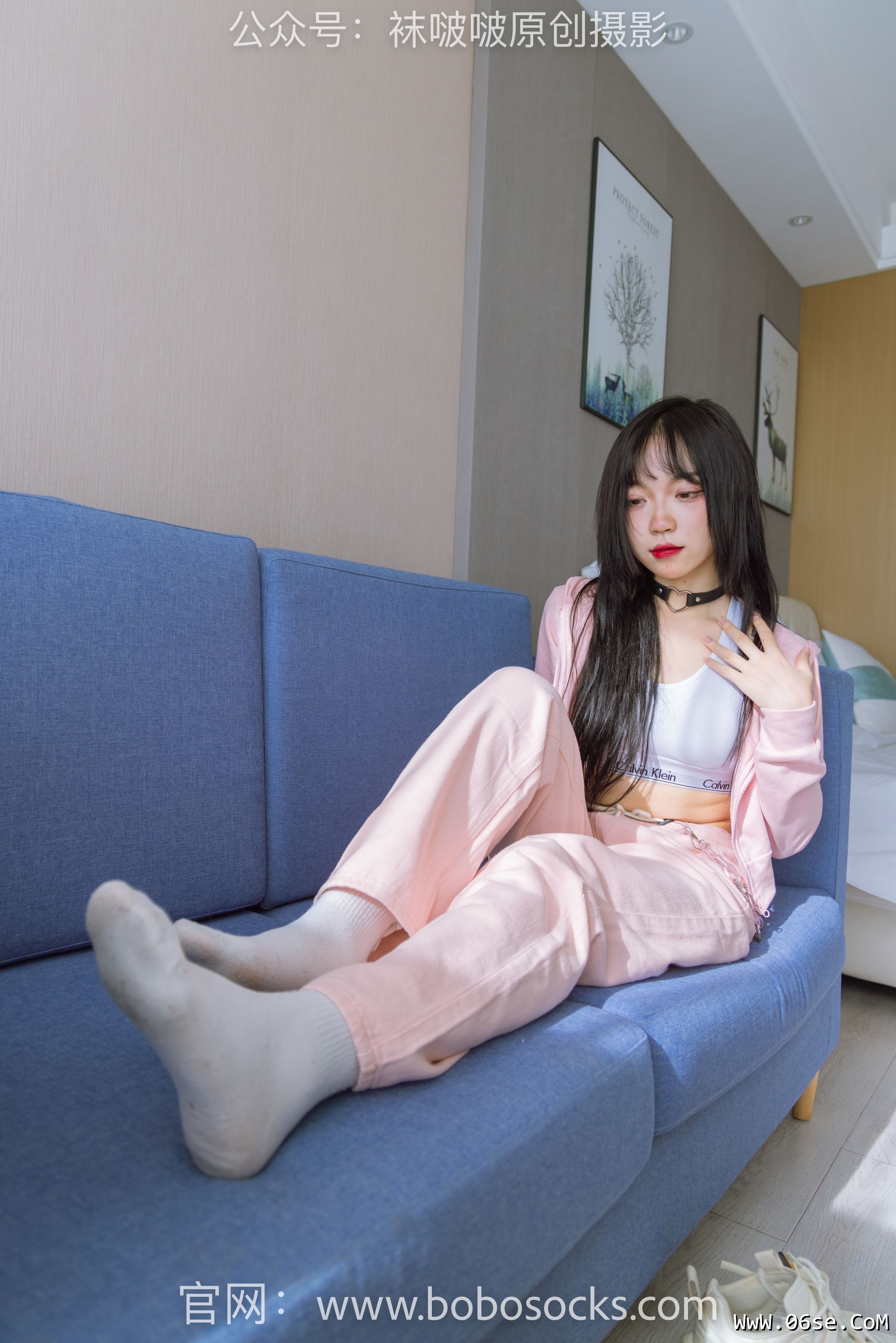 图片[83]-BoBoSocks袜啵啵 No.141 周周-运动鞋、白棉袜、裸足[140P]-六色网