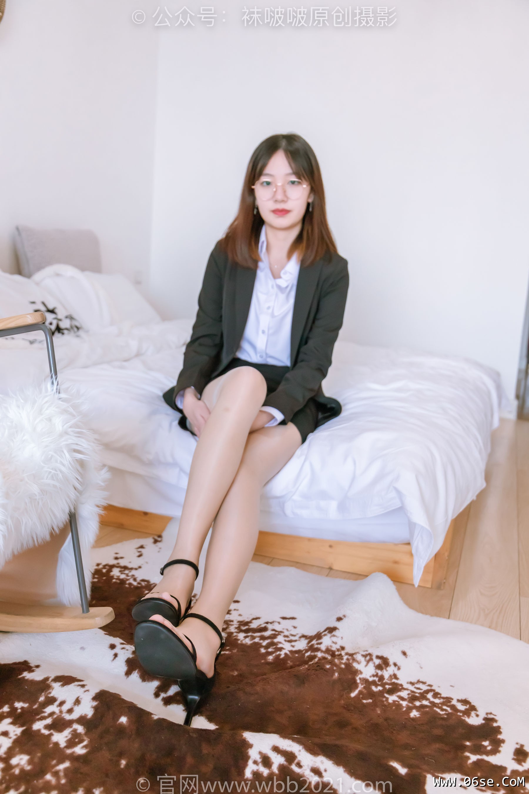 图片[38]-BoBoSocks袜啵啵 No.267 小甜豆 -高跟鞋、油亮肉丝、ol制服[129P]-六色网