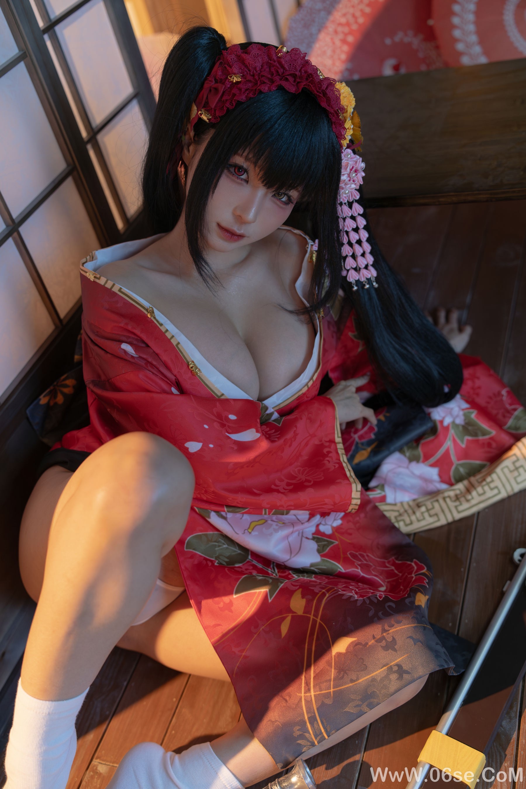图片[14]-动漫博主蠢沫沫 – 狂三和服[147P]-六色网