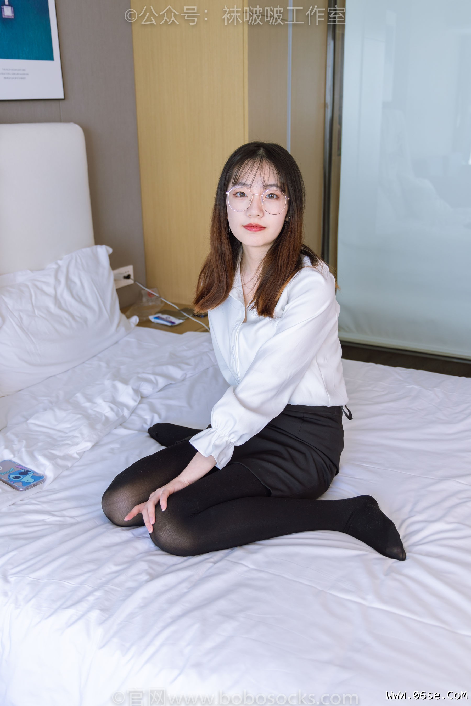 图片[97]-BoBoSocks袜啵啵 No.090 小甜豆-高跟鞋、厚黑丝[140P]-六色网