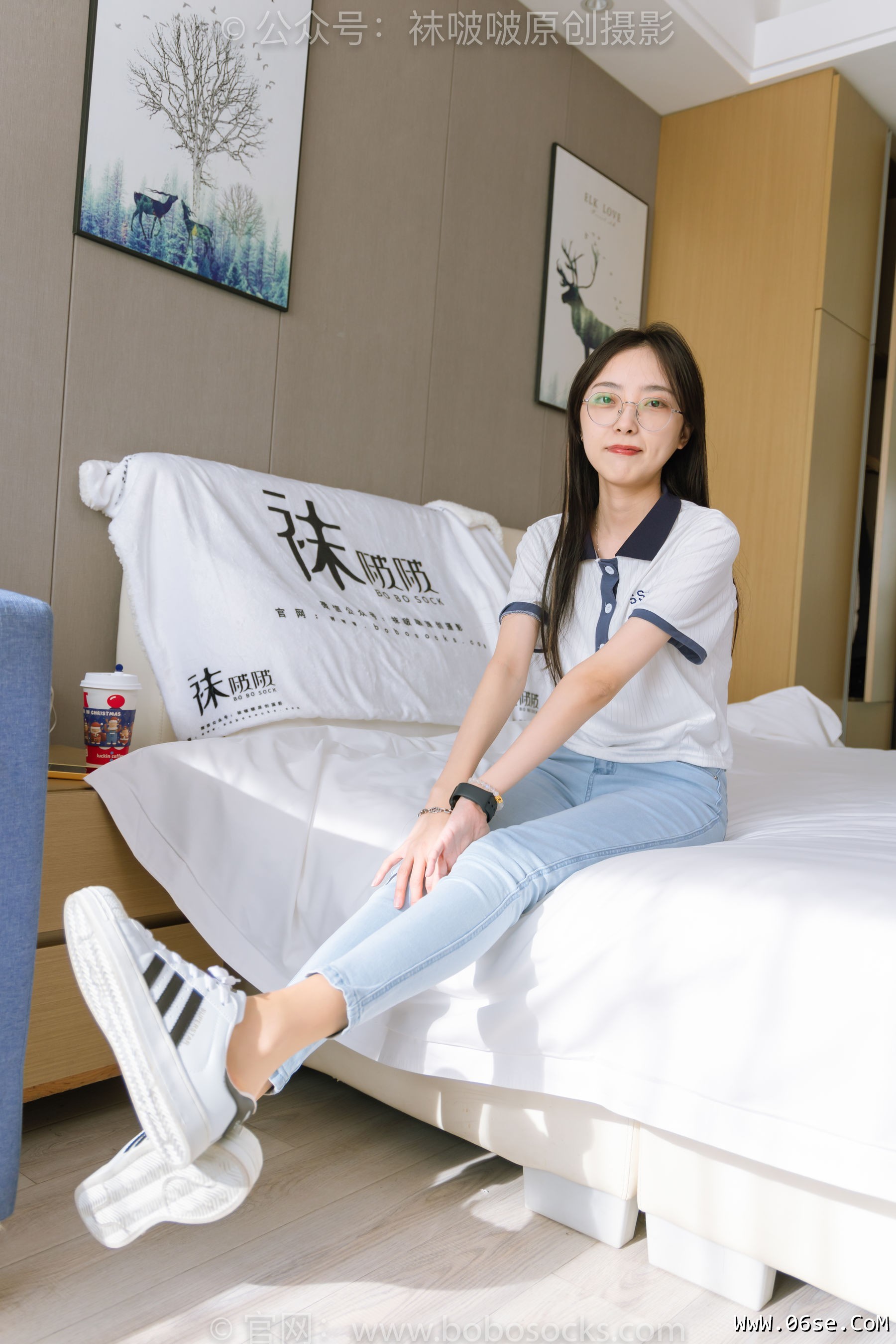 图片[66]-BoBoSocks袜啵啵 No.161 稚予-贝壳头板鞋、肉丝、裤里丝[140P]-六色网