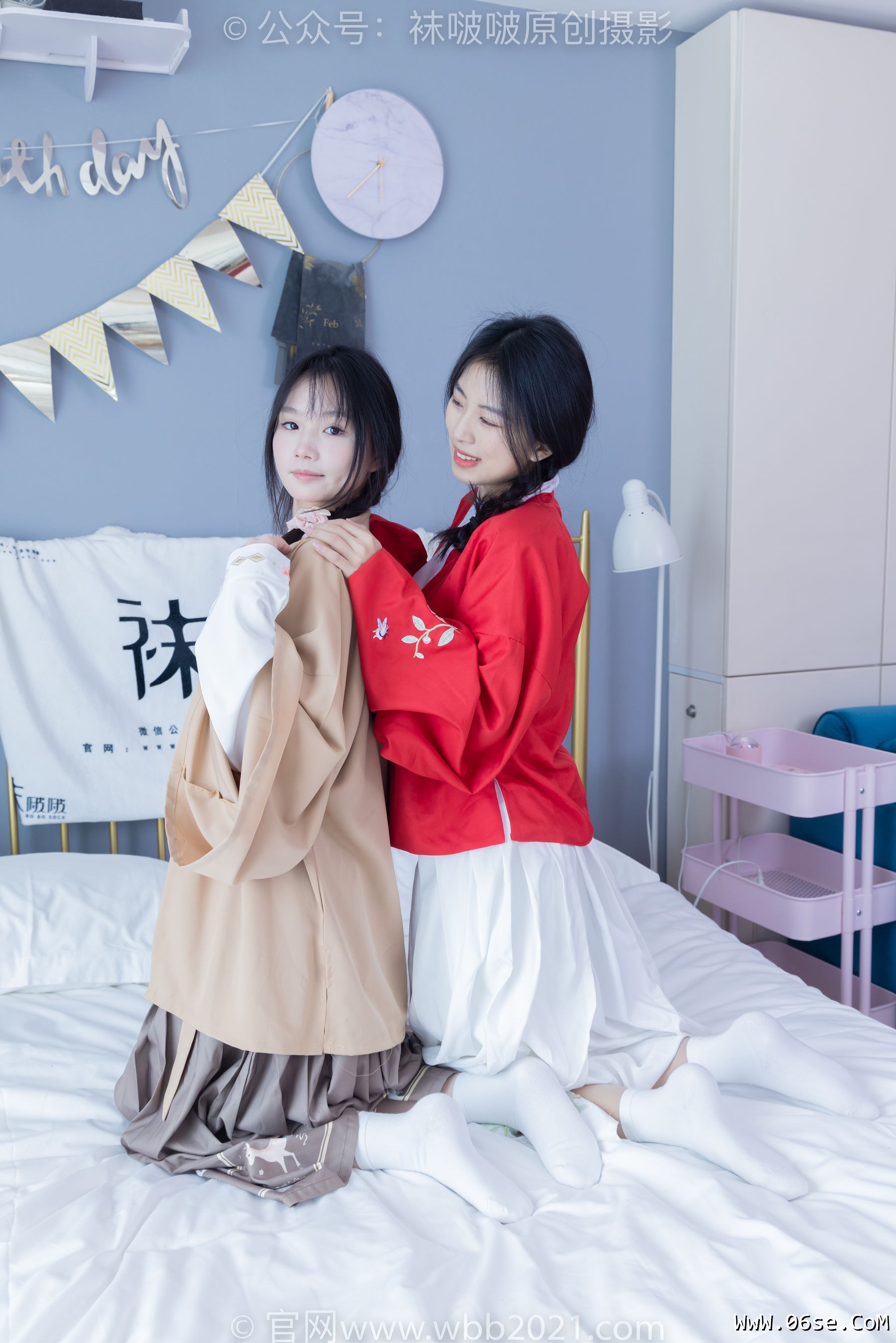 图片[7]-BoBoSocks袜啵啵 No.400 奶油&甜甜圈 -两双高跟鞋、白棉袜、肉丝[158P]-六色网