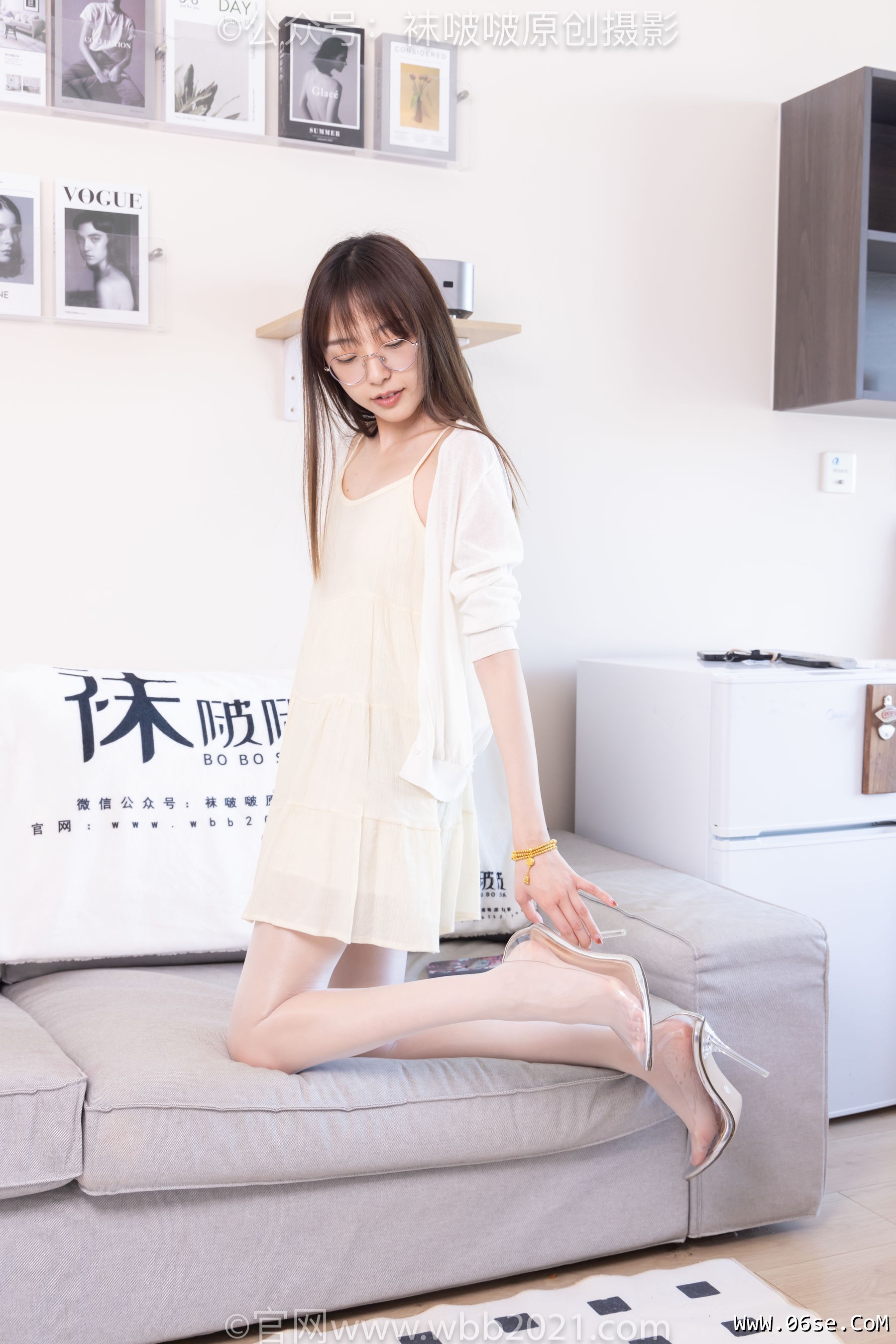 图片[114]-BoBoSocks袜啵啵 No.391 稚予 -两双高跟鞋、肉丝、油亮白丝、裸足[145P]-六色网