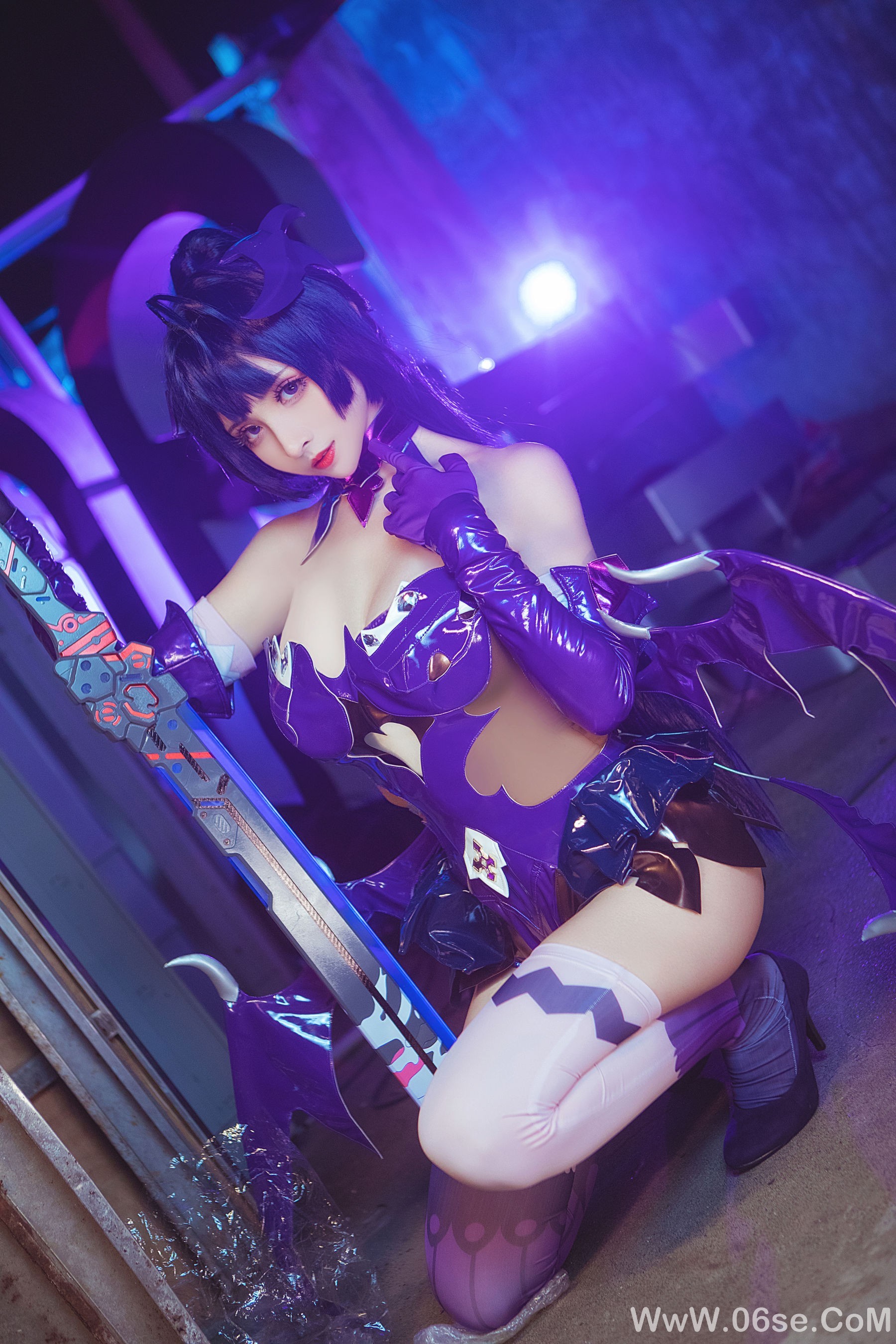 图片[18]-COS福利rioko凉凉子 魅魔芽衣[22P]-六色网