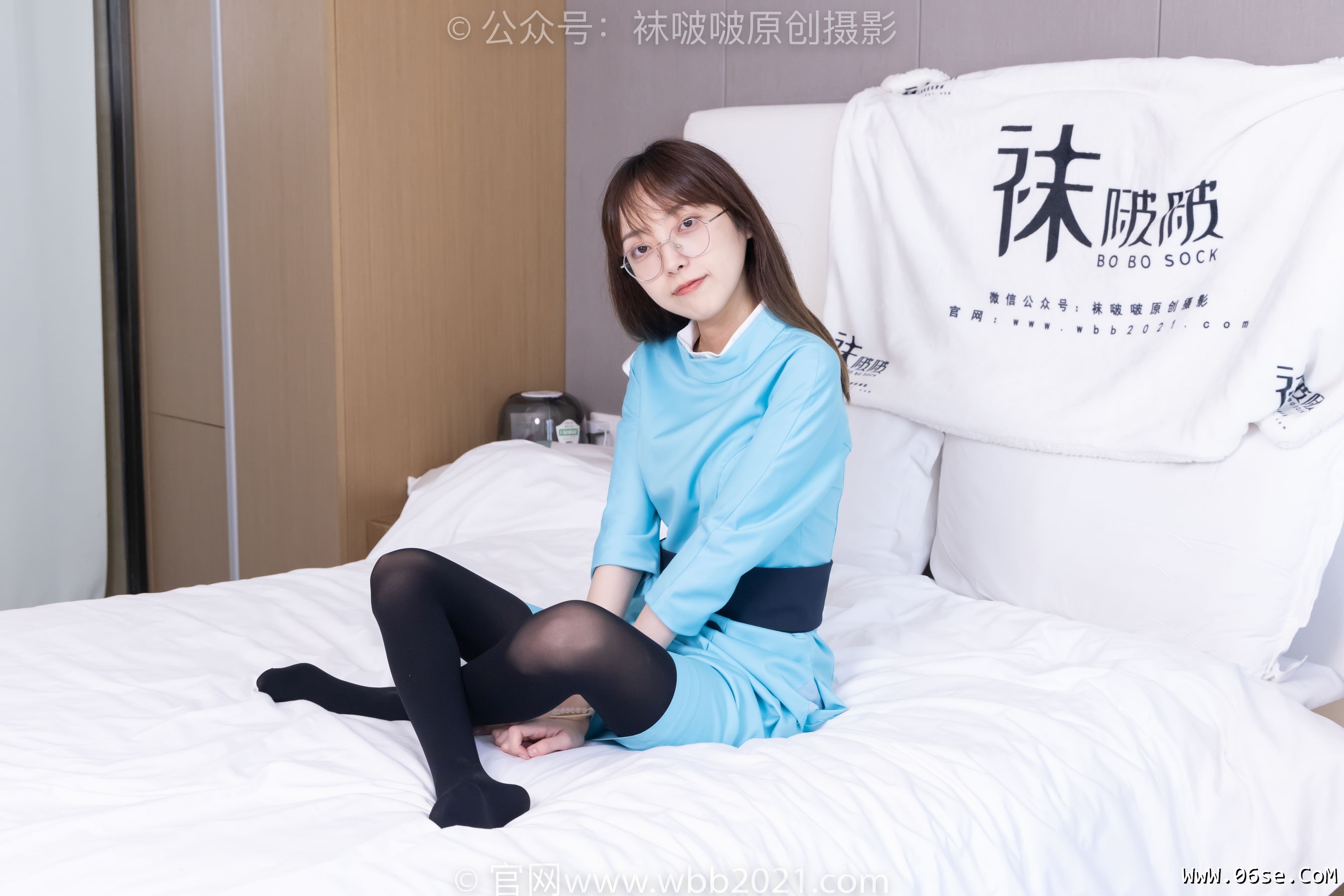 图片[83]-BoBoSocks袜啵啵 No.440 稚予 -高跟鞋、厚黑丝、空姐制服[200P]-六色网