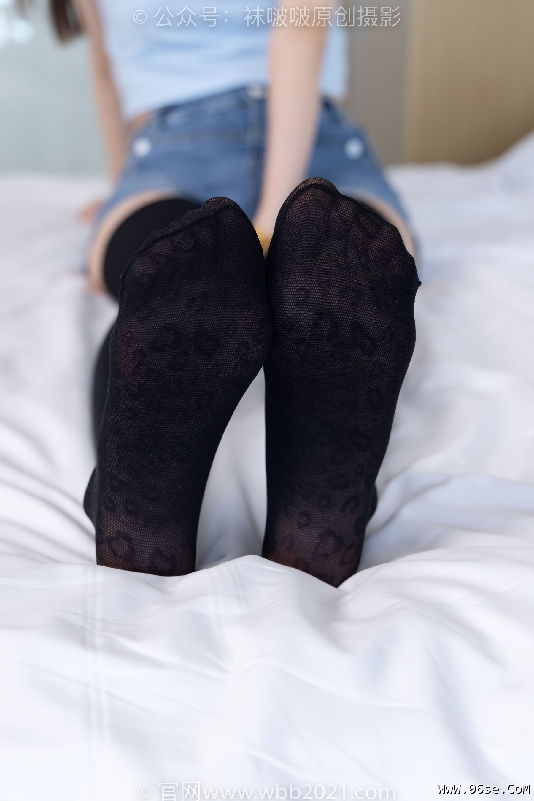图片[152]-BoBoSocks袜啵啵 No.385 稚予 -高跟鞋、皮鞋、运动鞋、厚黑丝[180P]-六色网