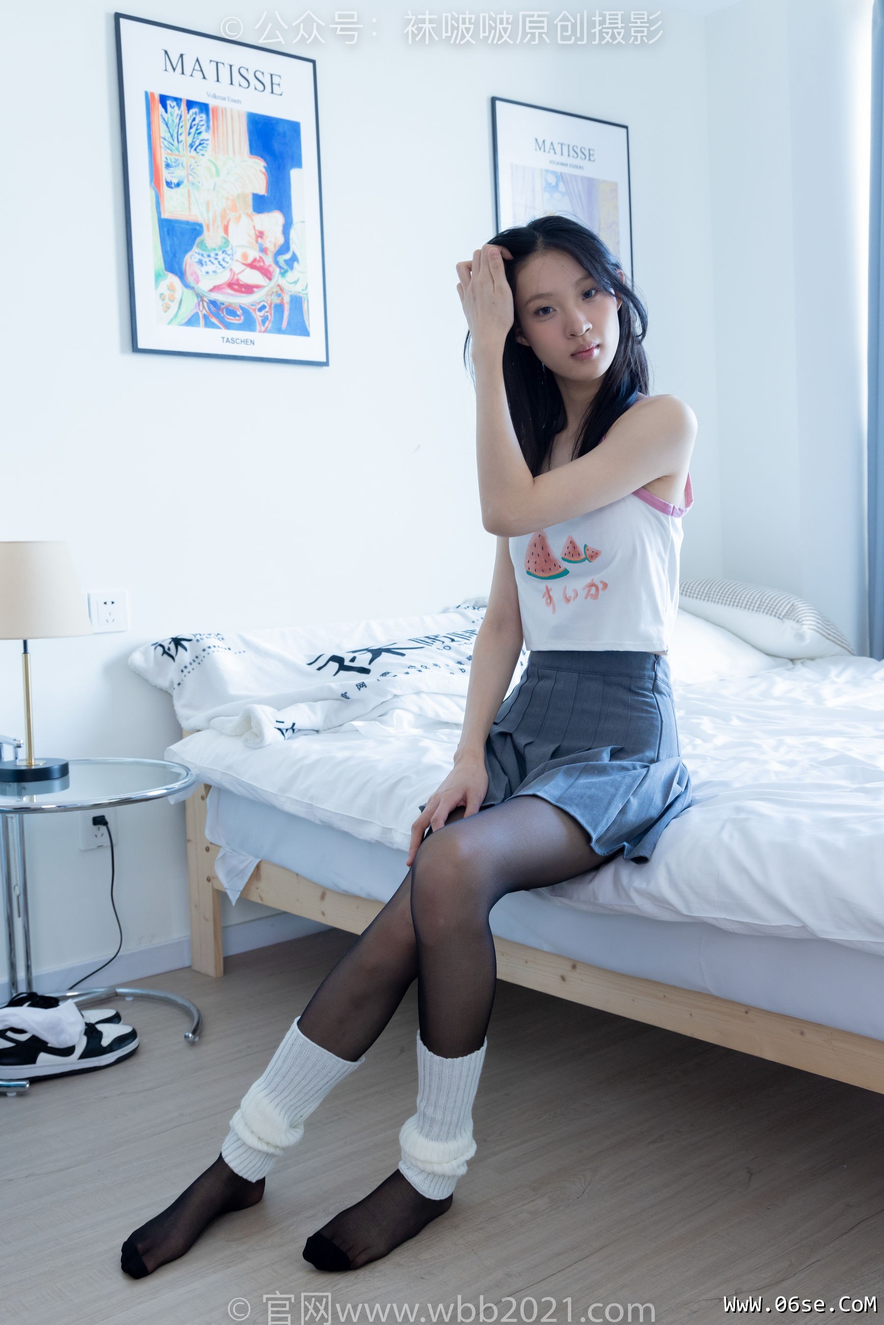 图片[17]-BoBoSocks袜啵啵 No.333 雪糕 -板鞋、白棉袜、黑丝、堆堆袜套[140P]-六色网