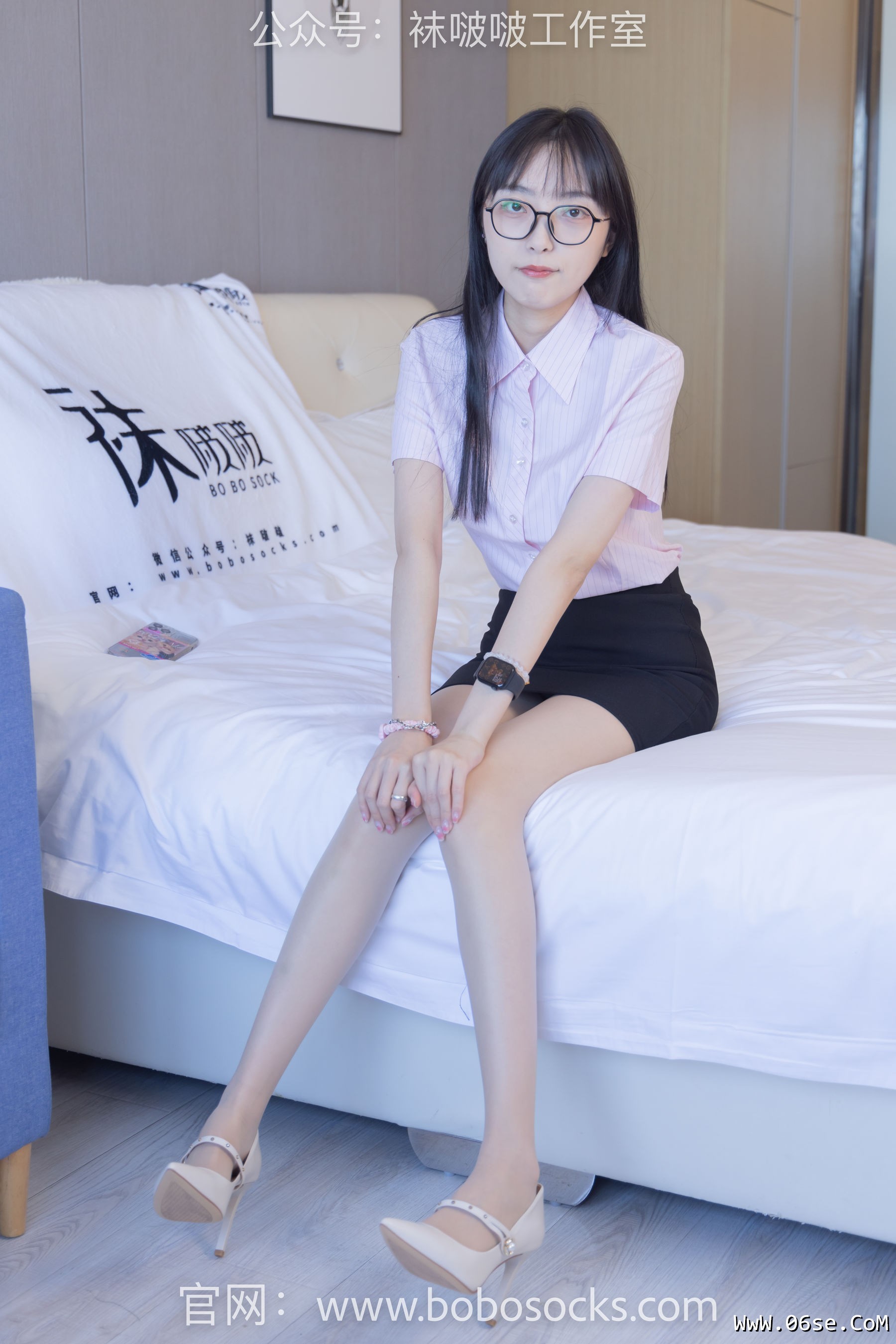 图片[63]-BoBoSocks袜啵啵 No.106 稚予-高跟鞋、肉丝[140P]-六色网
