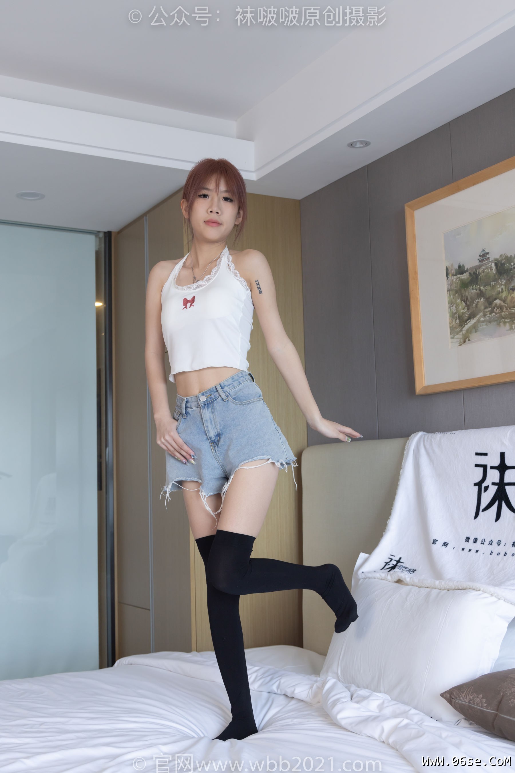 图片[82]-BoBoSocks袜啵啵 No.264 果冻 -高跟鞋、贝壳头板鞋、黑丝大腿袜、白丝大腿袜[179P]-六色网