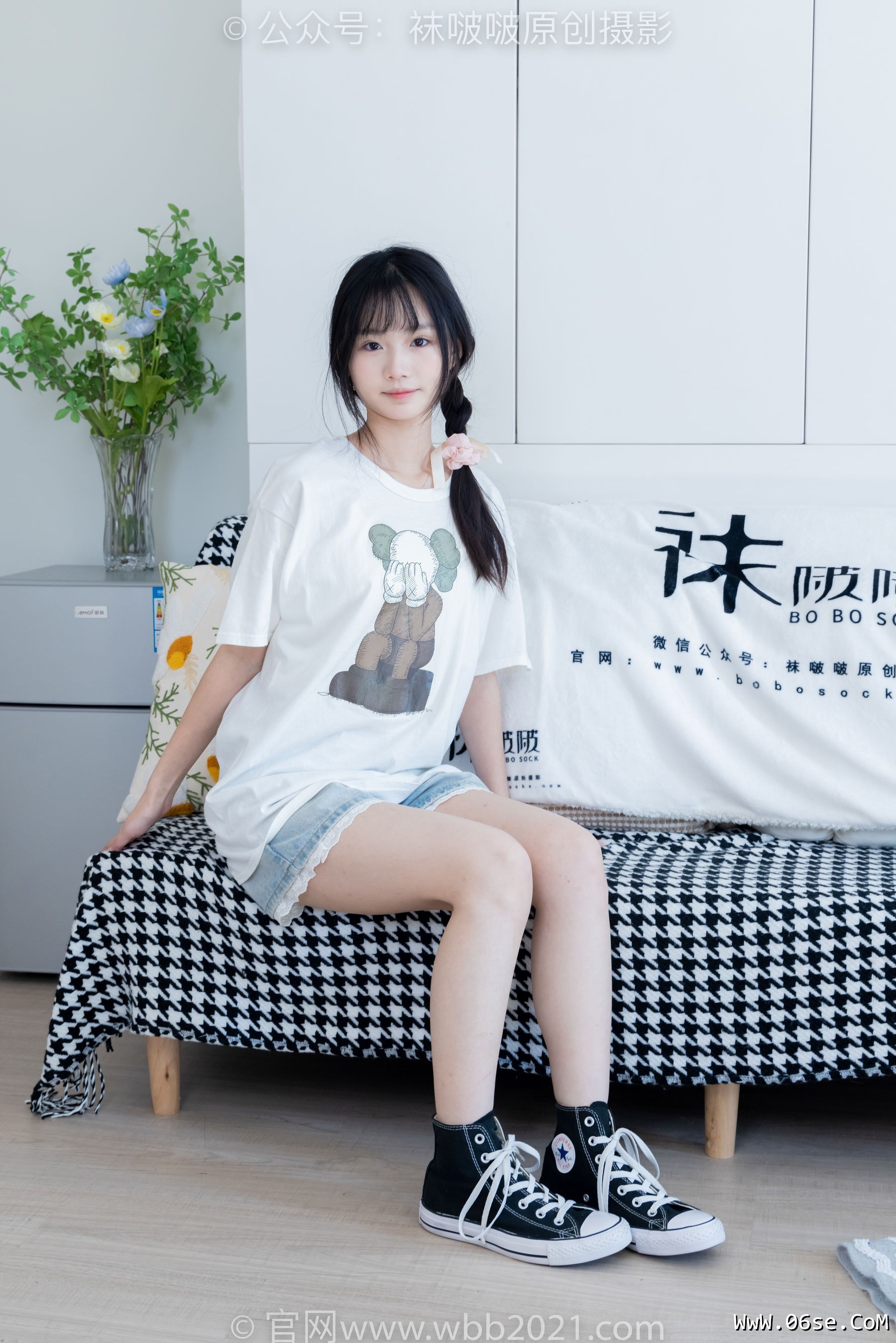 图片[90]-BoBoSocks袜啵啵 No.331 甜甜圈 -板鞋、白棉袜、裸足[144P]-六色网