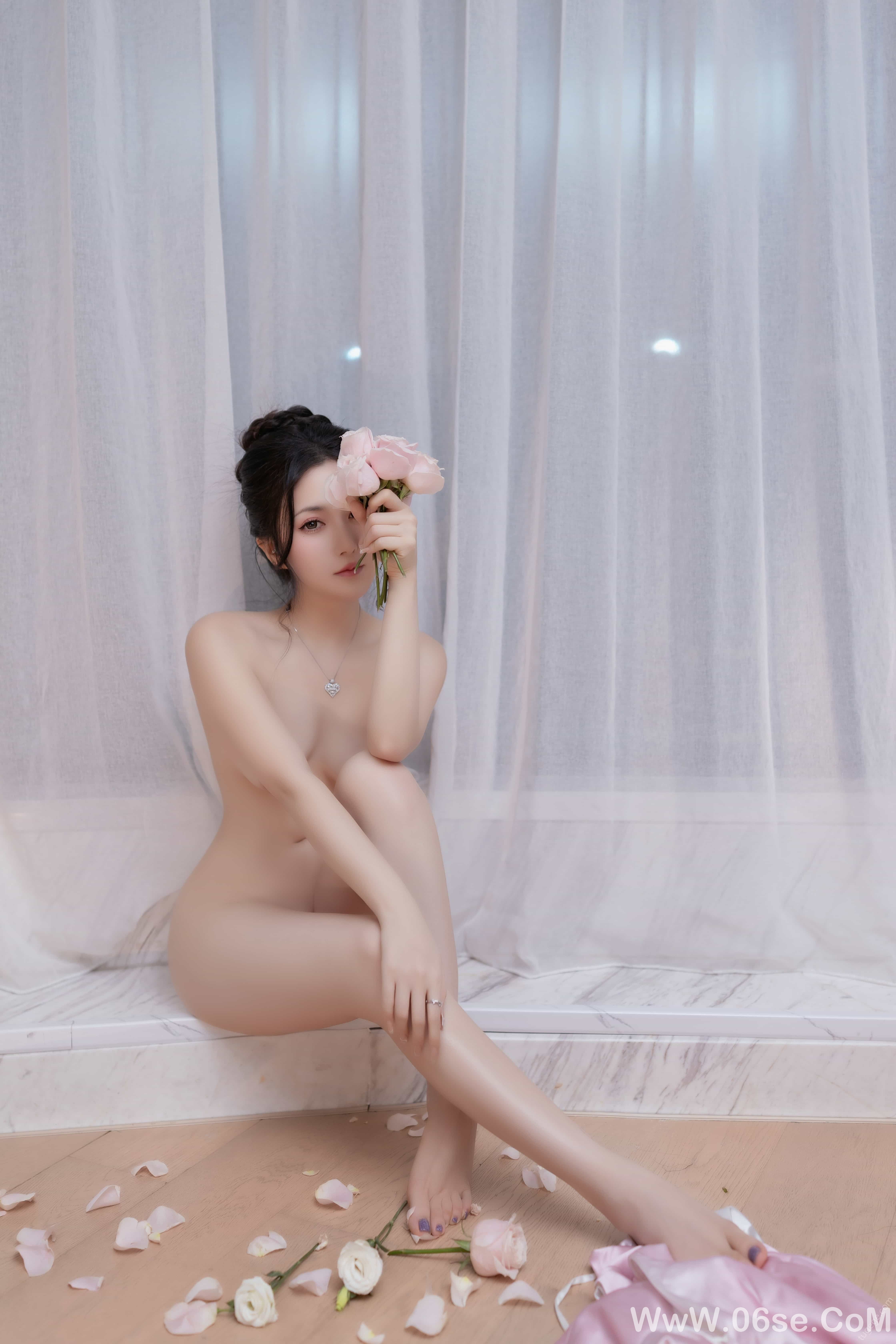 图片[20]-秀人名模鱼子酱Fish《许愿》写真[160P]-六色网