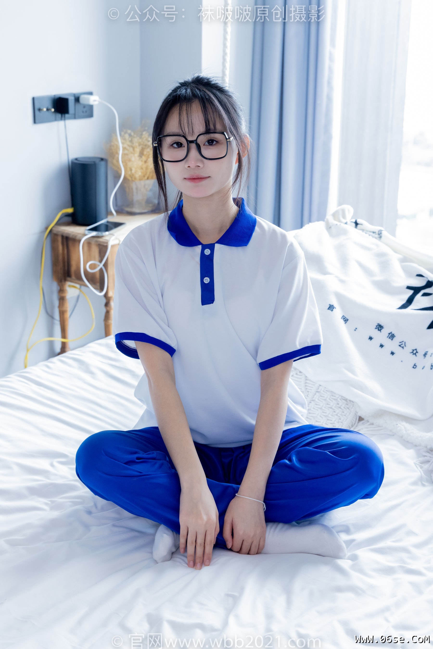 图片[5]-BoBoSocks袜啵啵 No.351 甜甜圈 -板鞋、白棉袜、肉丝、校服裤里丝[150P]-六色网