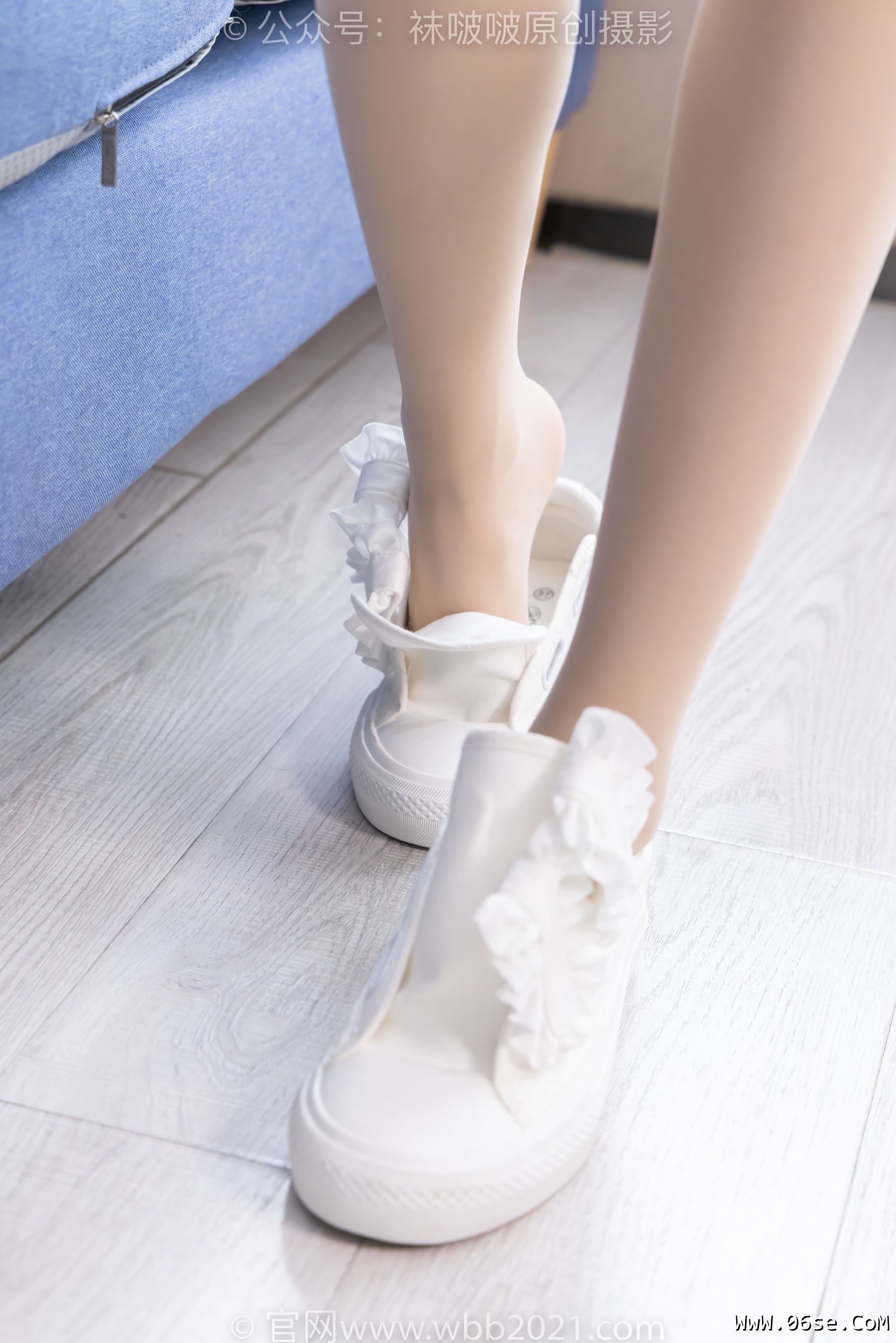 图片[49]-BoBoSocks袜啵啵 No.435 稚予 -板鞋、运动鞋、白丝、肉丝[150P]-六色网