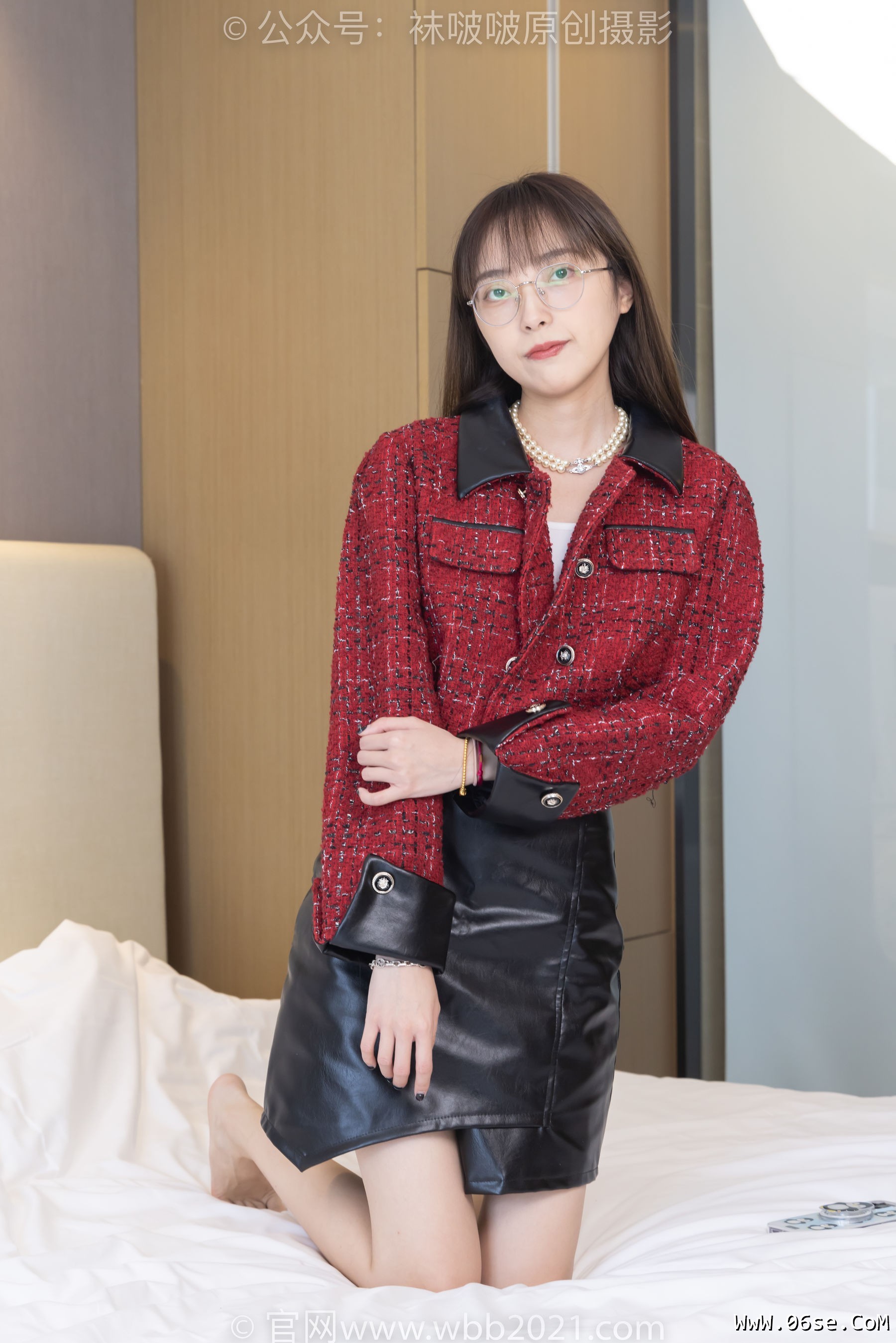 图片[99]-BoBoSocks袜啵啵 No.304 稚予 -两双高跟鞋、肉丝、裸足[160P]-六色网