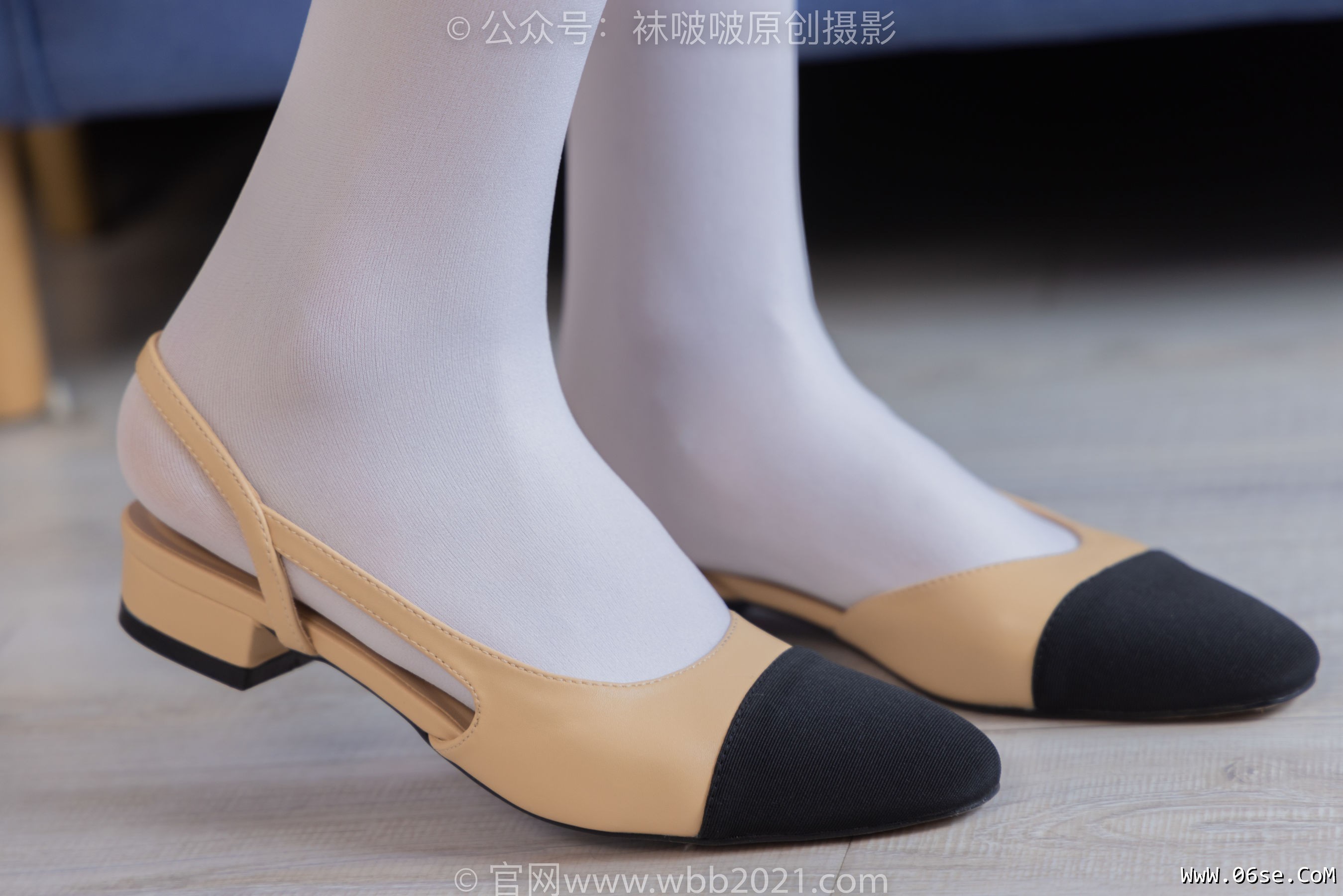 图片[119]-BoBoSocks袜啵啵 No.371 芝士 -平底鞋、高跟凉鞋、厚白丝小腿袜、短白丝[140P]-六色网