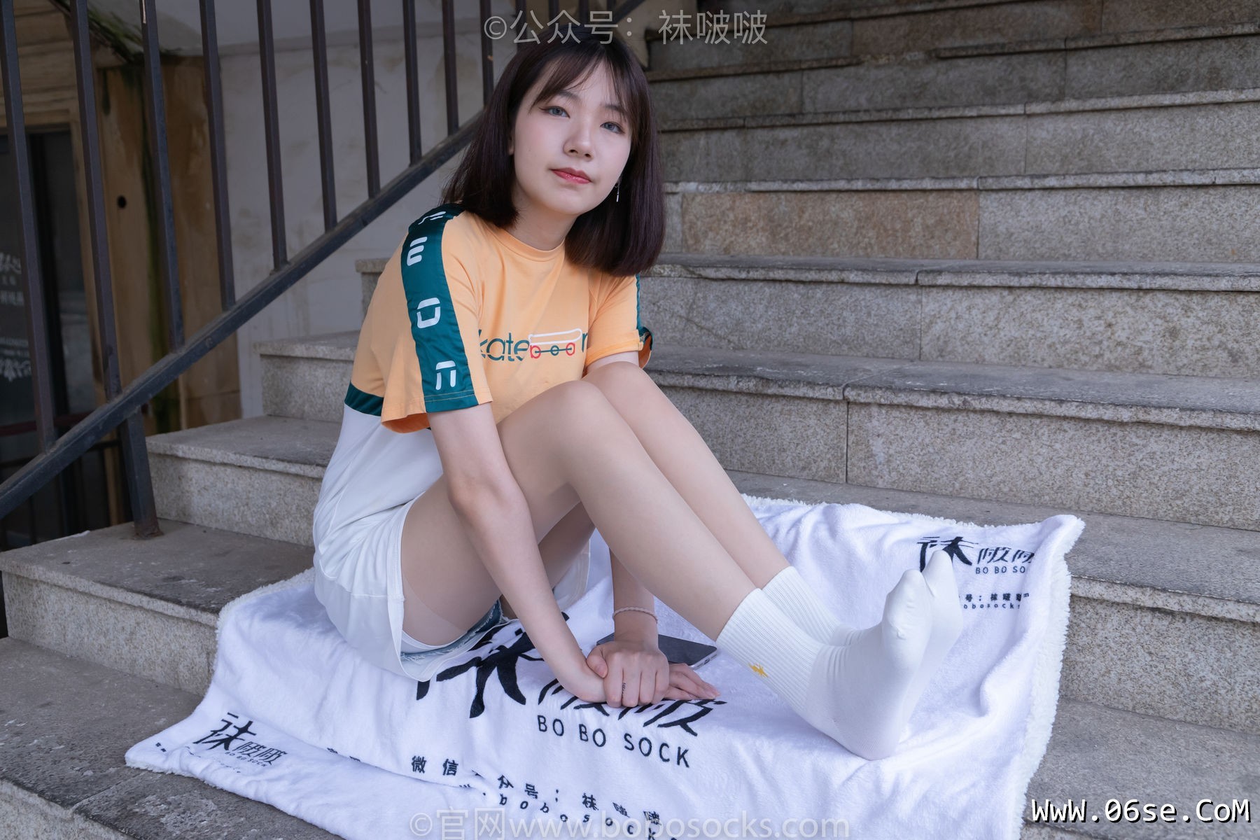 图片[66]-BoBoSocks袜啵啵 No.069 小甜豆-vans板鞋、白棉袜、肉丝[135P]-六色网