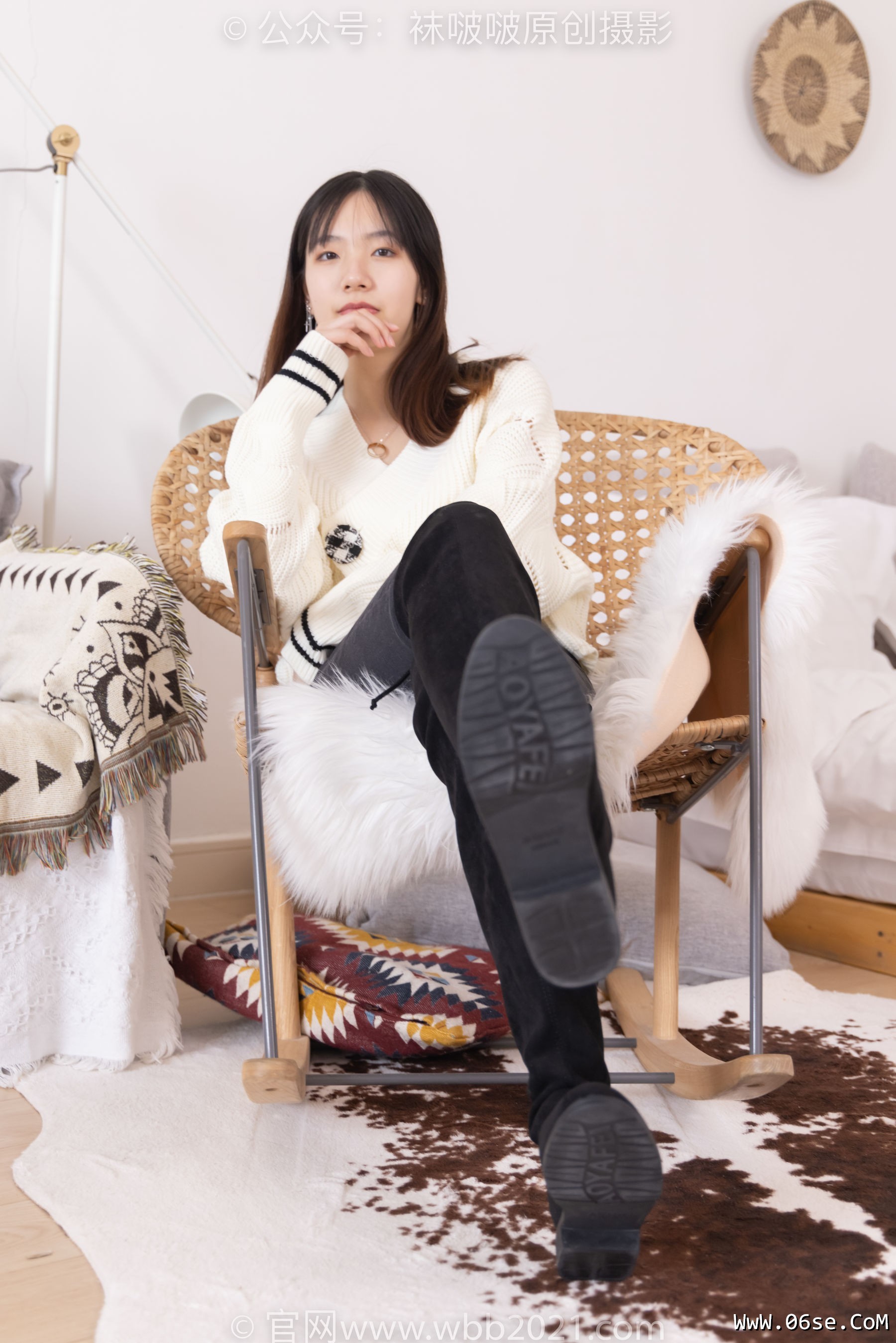 图片[24]-BoBoSocks袜啵啵 No.326 小甜豆 -长靴、油亮灰丝、裤里丝[155P]-六色网
