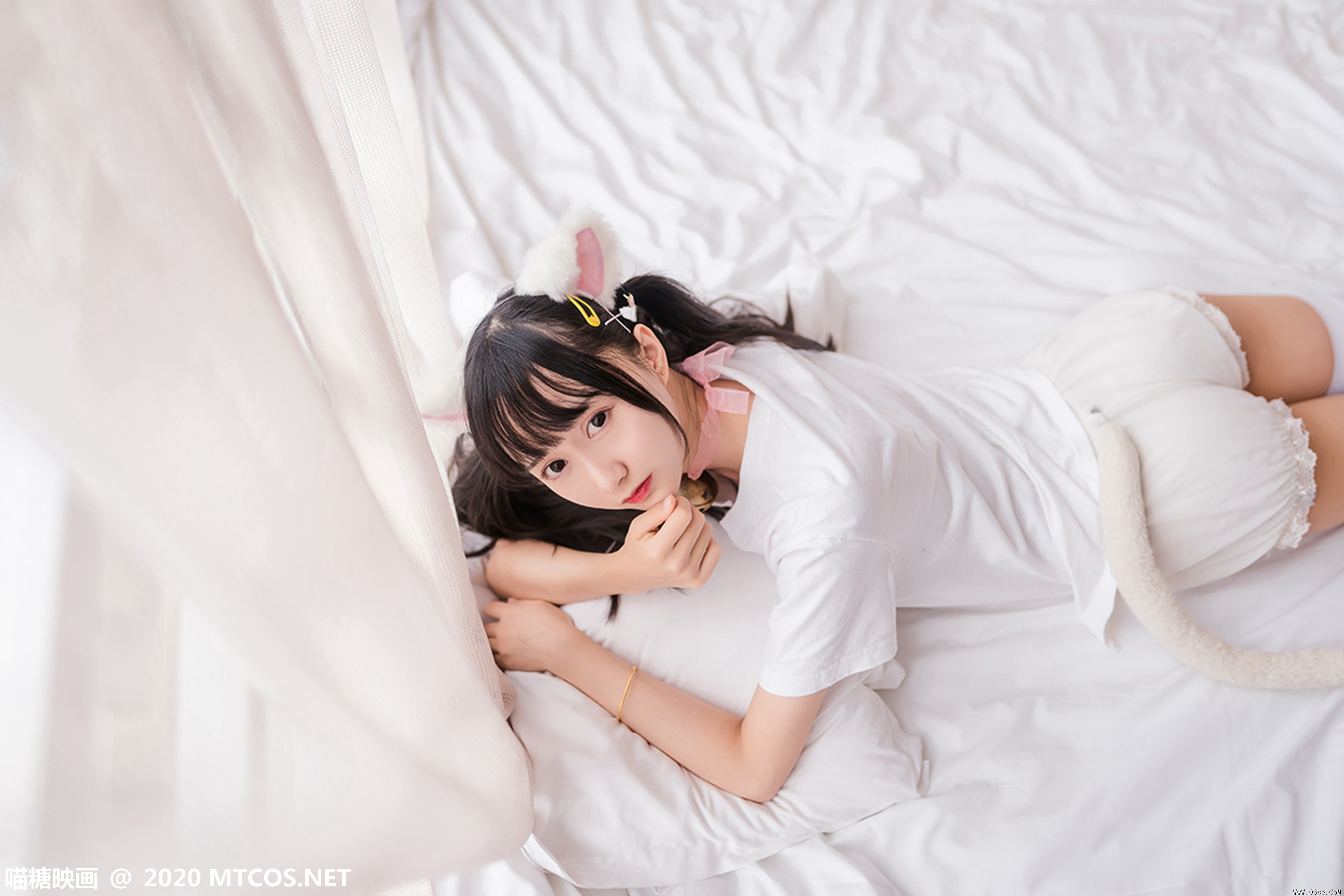 图片[14]-喵糖映画 VOL.178 猫系少女[51P／300M]-六色网