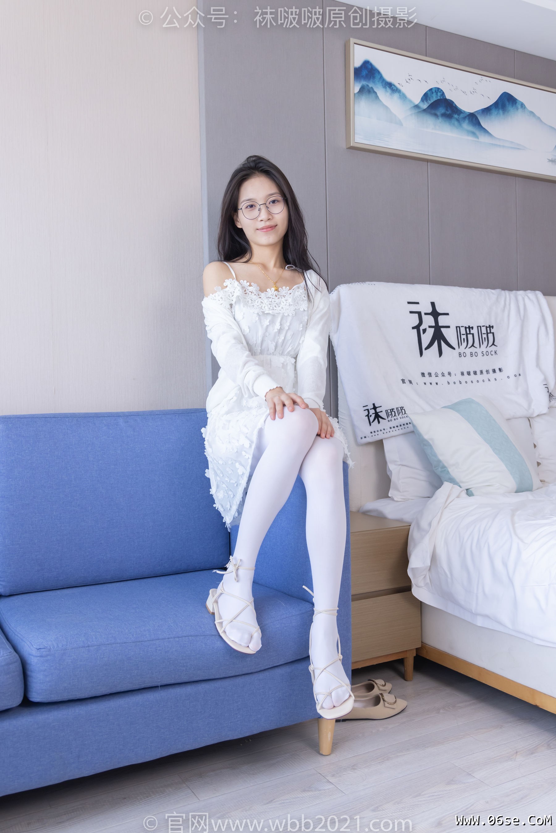 图片[93]-BoBoSocks袜啵啵 No.322 芝士 -两双平底鞋、厚白丝[140P]-六色网