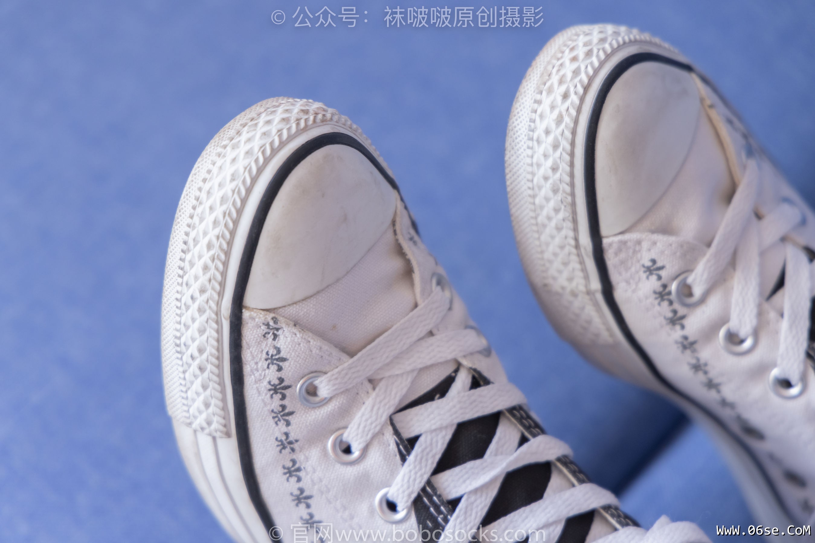 图片[6]-BoBoSocks袜啵啵 No.215 小甜豆-三双帆布鞋板鞋、厚白丝、黑丝[144P]-六色网