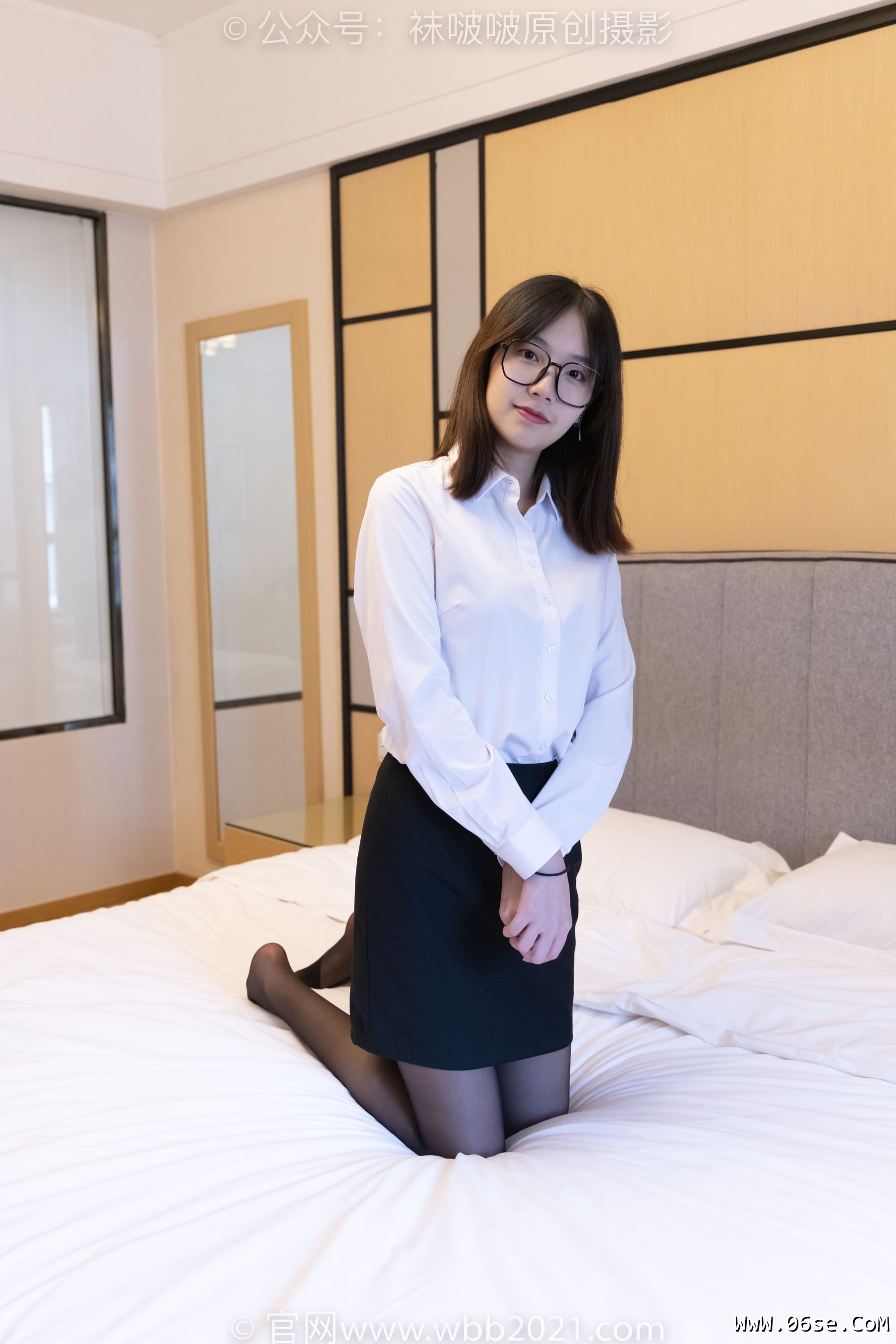 图片[16]-BoBoSocks袜啵啵 No.244 小甜豆 -高跟鞋、黑丝、ol制服[134P]-六色网