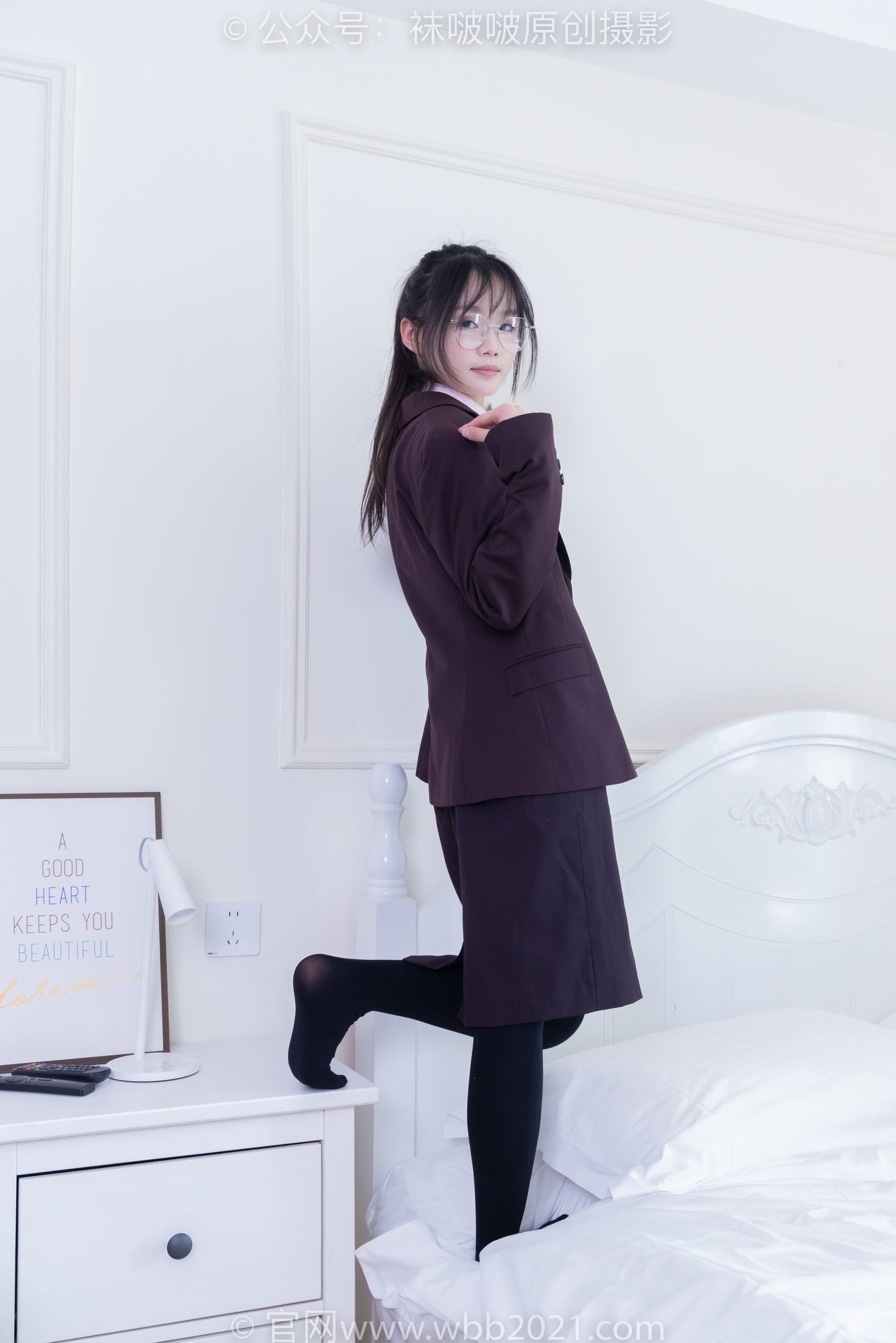 图片[118]-BoBoSocks袜啵啵 No.362 甜甜圈 -两双皮鞋、厚肉丝、厚黑丝、ol制服[230P]-六色网