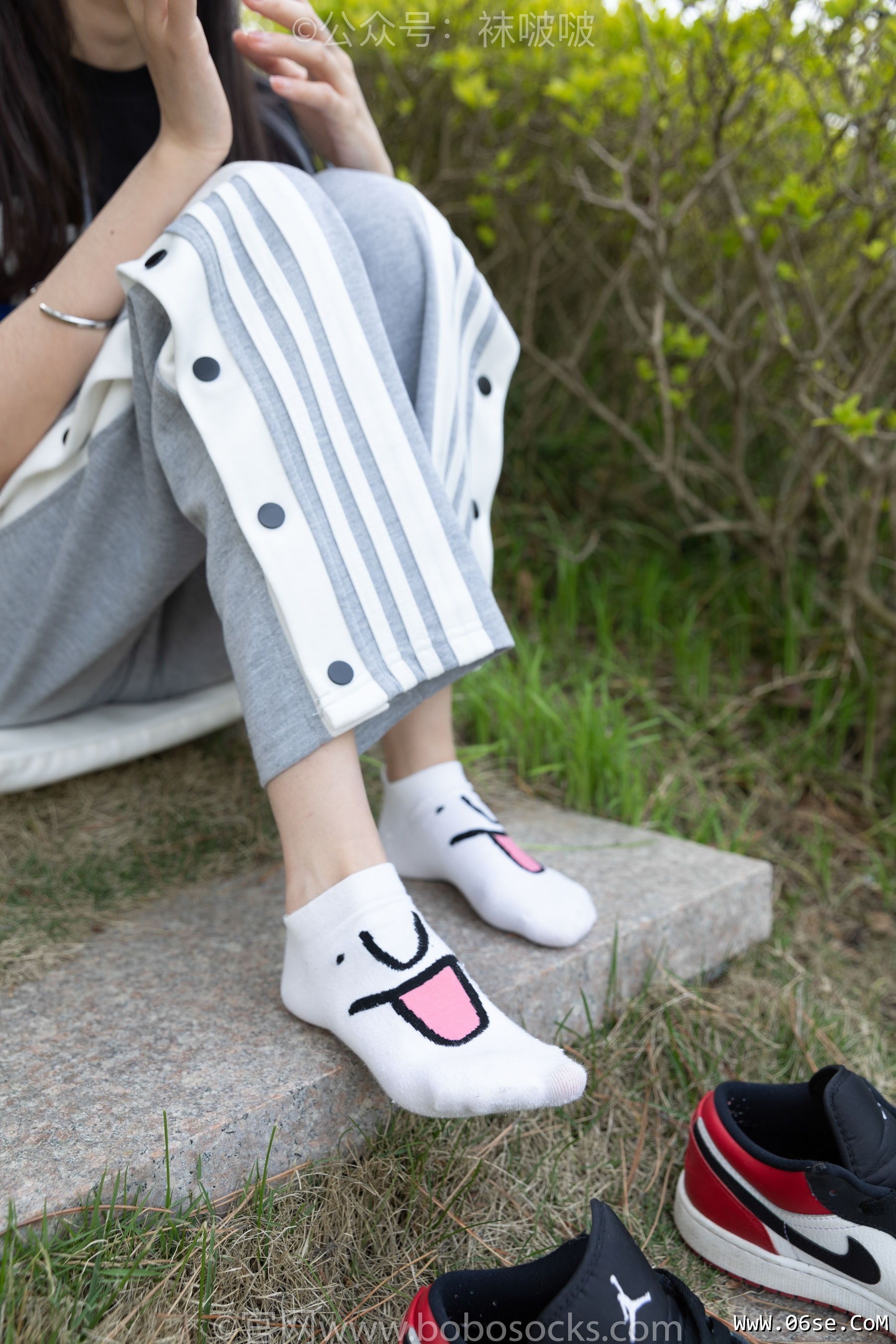 图片[48]-BoBoSocks袜啵啵 No.023 稚予-AJ、白色短棉袜、裸足[119P]-六色网