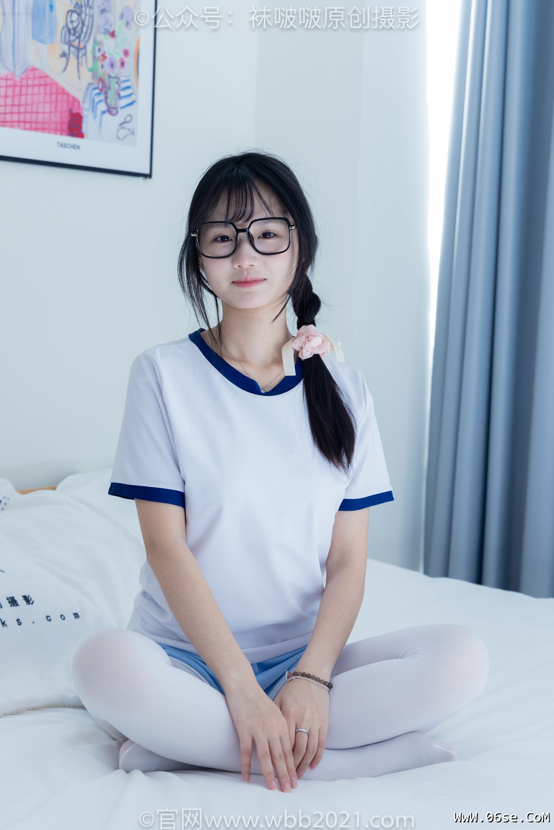 图片[125]-BoBoSocks袜啵啵 No.325 甜甜圈 -皮鞋、厚白丝[145P]-六色网