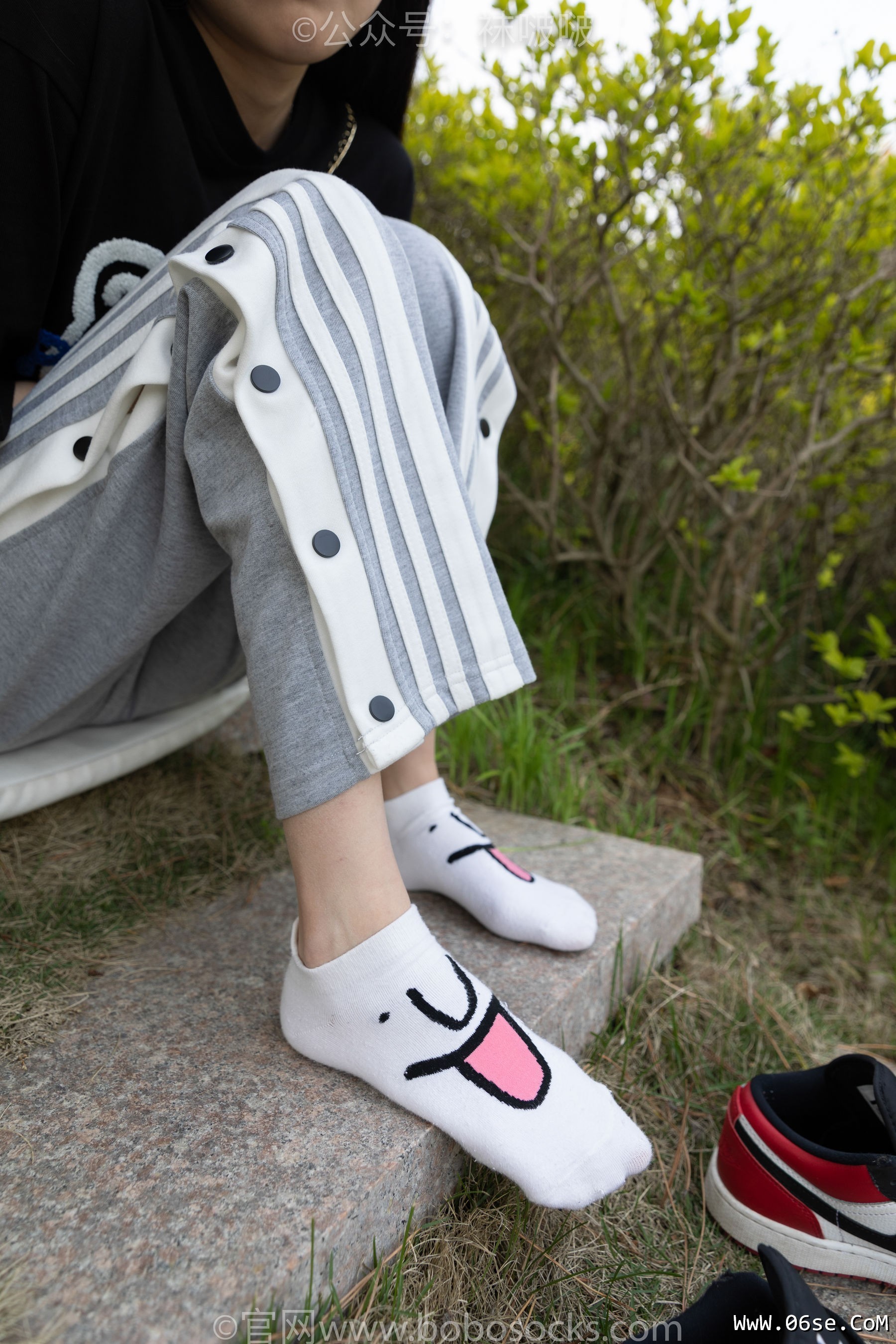 图片[51]-BoBoSocks袜啵啵 No.023 稚予-AJ、白色短棉袜、裸足[119P]-六色网