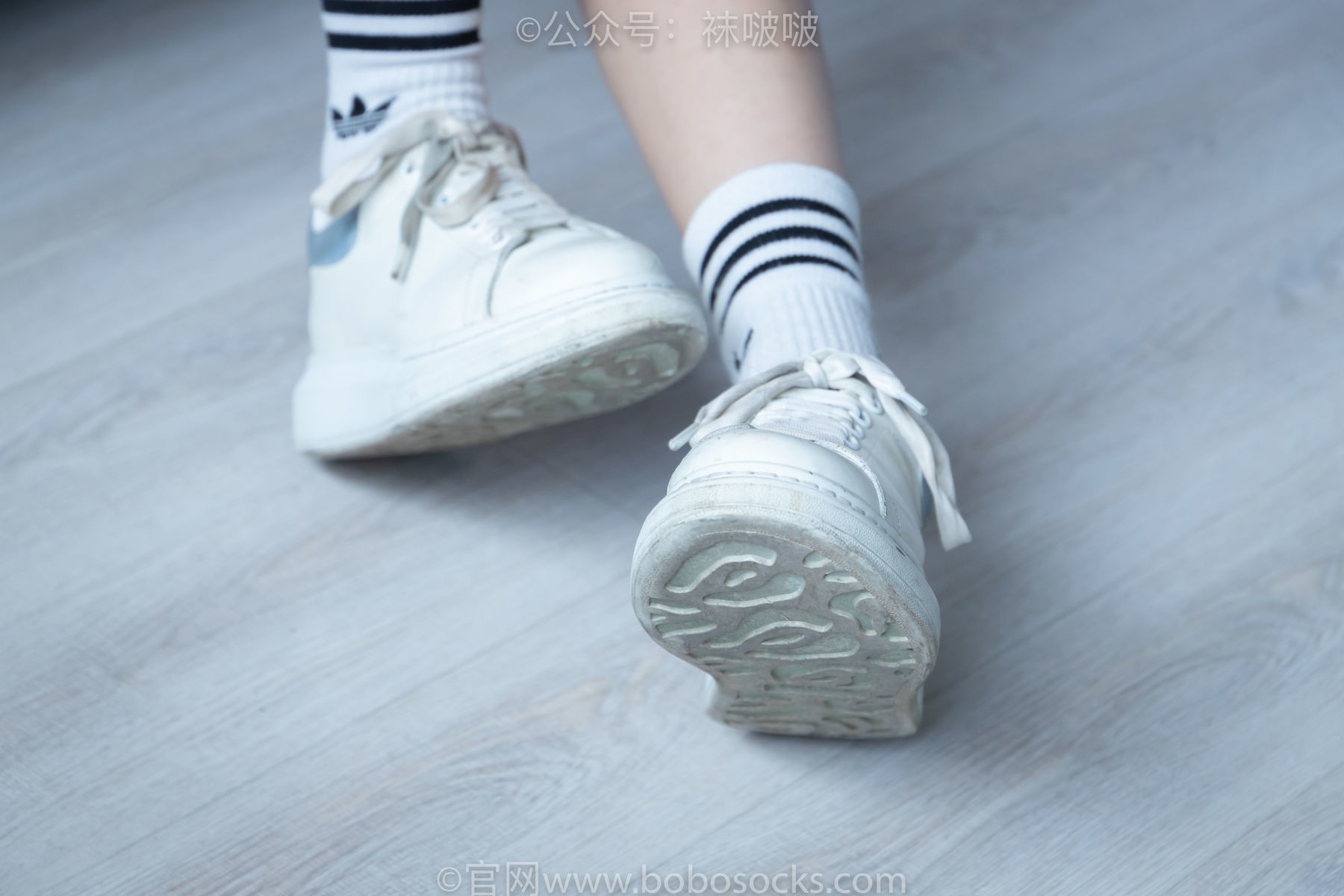 图片[7]-BoBoSocks袜啵啵 No.003 果冻-麦昆鞋、白色脏棉袜[133P]-六色网