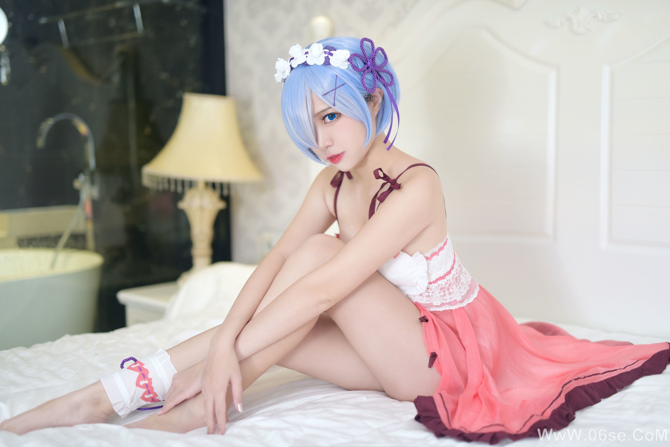人气Coser二佐Nisa 蕾姆[42P]-六色网
