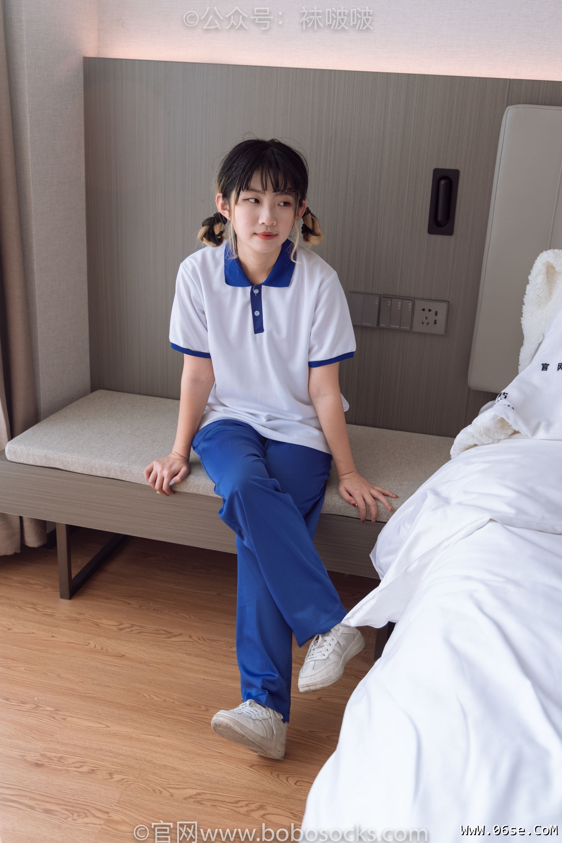 图片[5]-BoBoSocks袜啵啵 No.042 砂糖-校服、板鞋、白棉袜、油亮白丝[139P]-六色网