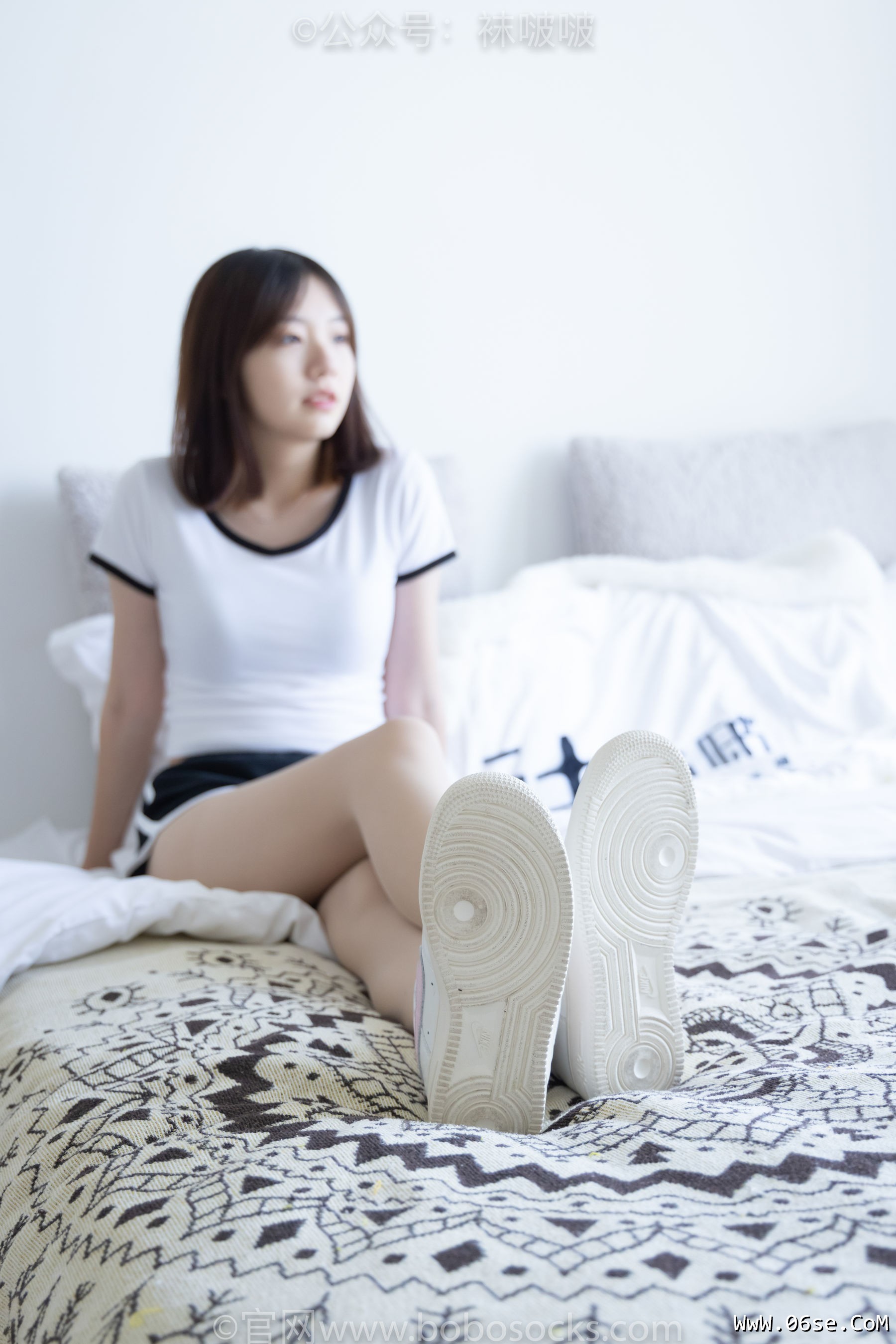图片[15]-BoBoSocks袜啵啵 No.026 小甜豆-体操服、空军一号、白棉袜、肉丝[149P]-六色网
