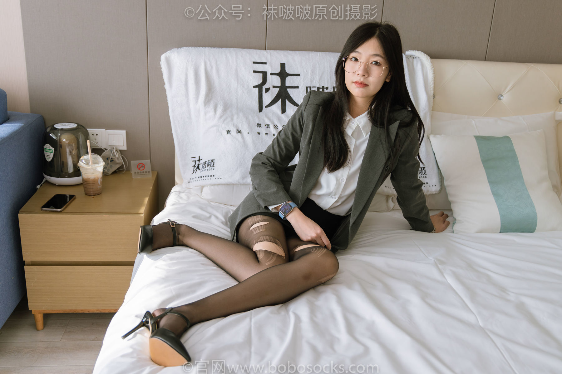 图片[79]-BoBoSocks袜啵啵 No.179 小甜豆-OL制服、高跟鞋、黑丝、撕丝袜剧情[140P]-六色网